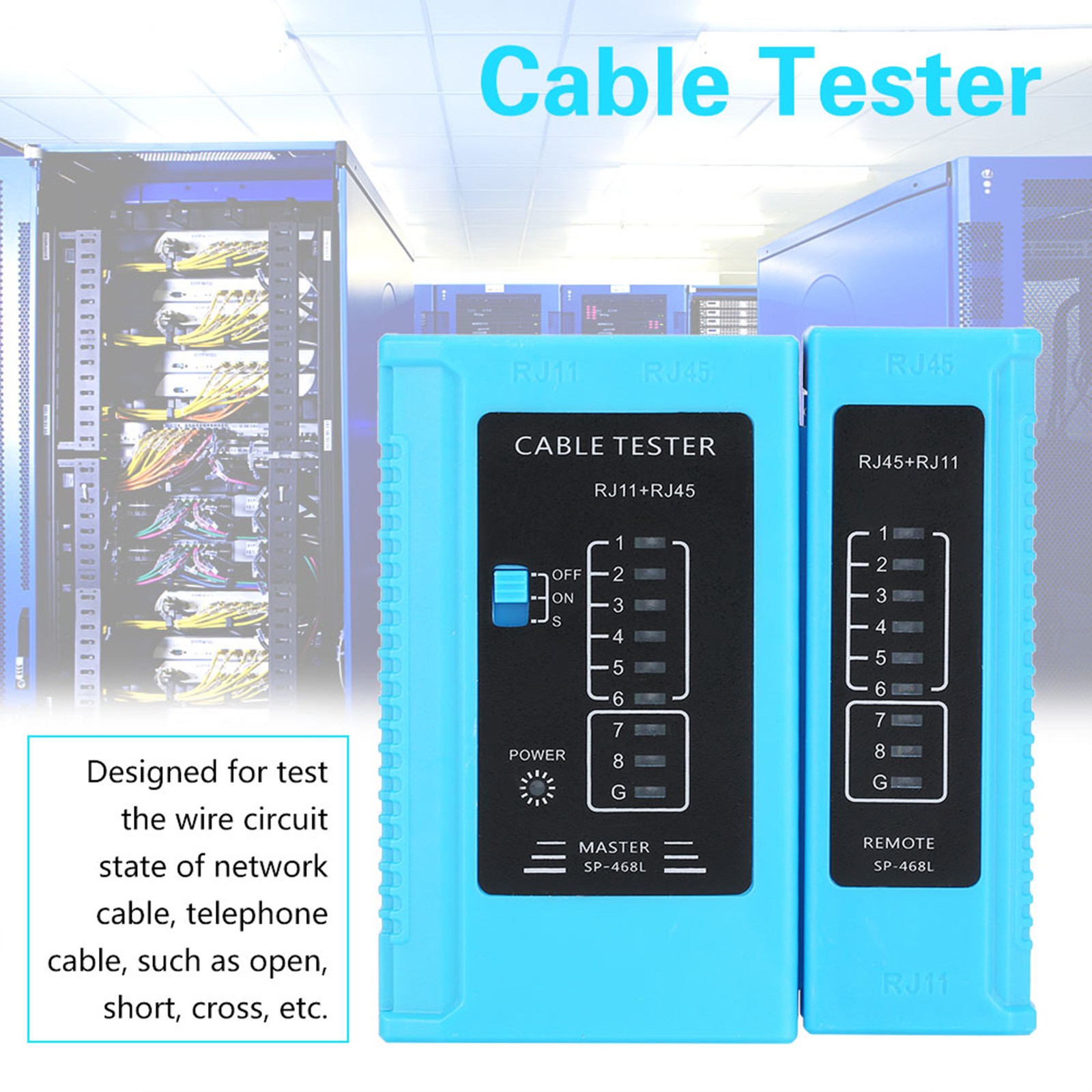 Professional Wire Lead Testing Tool For Network Cable Testing NEW↑