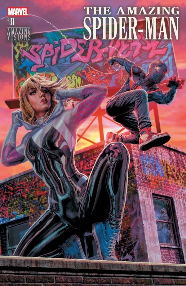 AMAZING SPIDER-MAN #31 LEE BERMEJO VISIONS VARIANT COVER NM MARVEL COMICS 2026