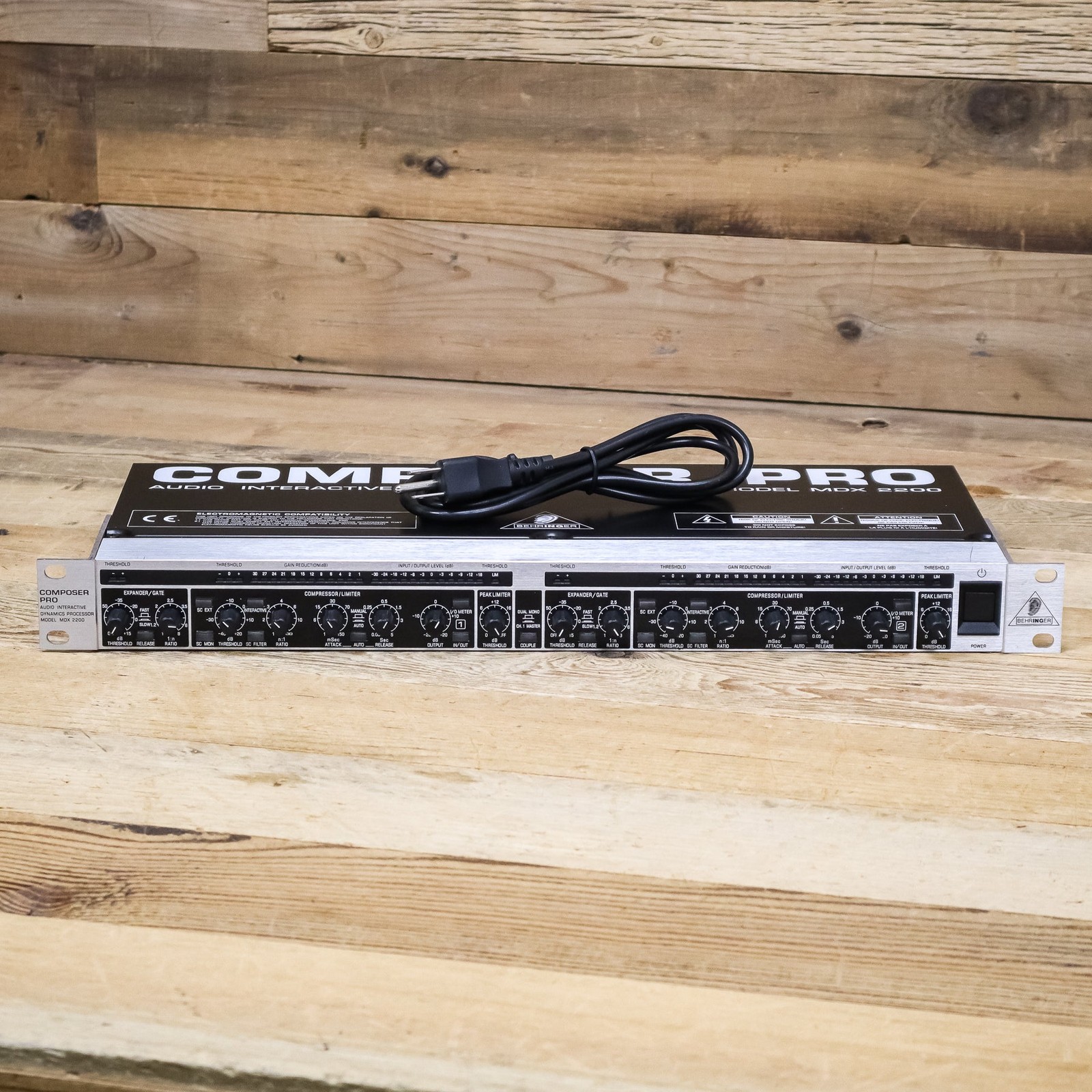 Behringer Composer MDX2200 Dynamics Processor 2-Channel Stereo Dual U266619