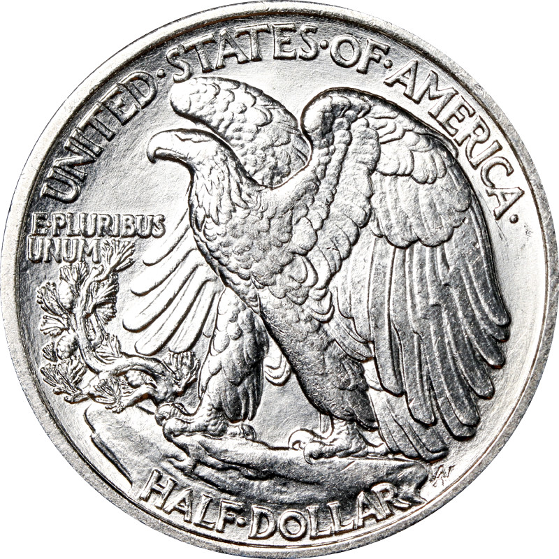 1938-P Walking Liberty Half