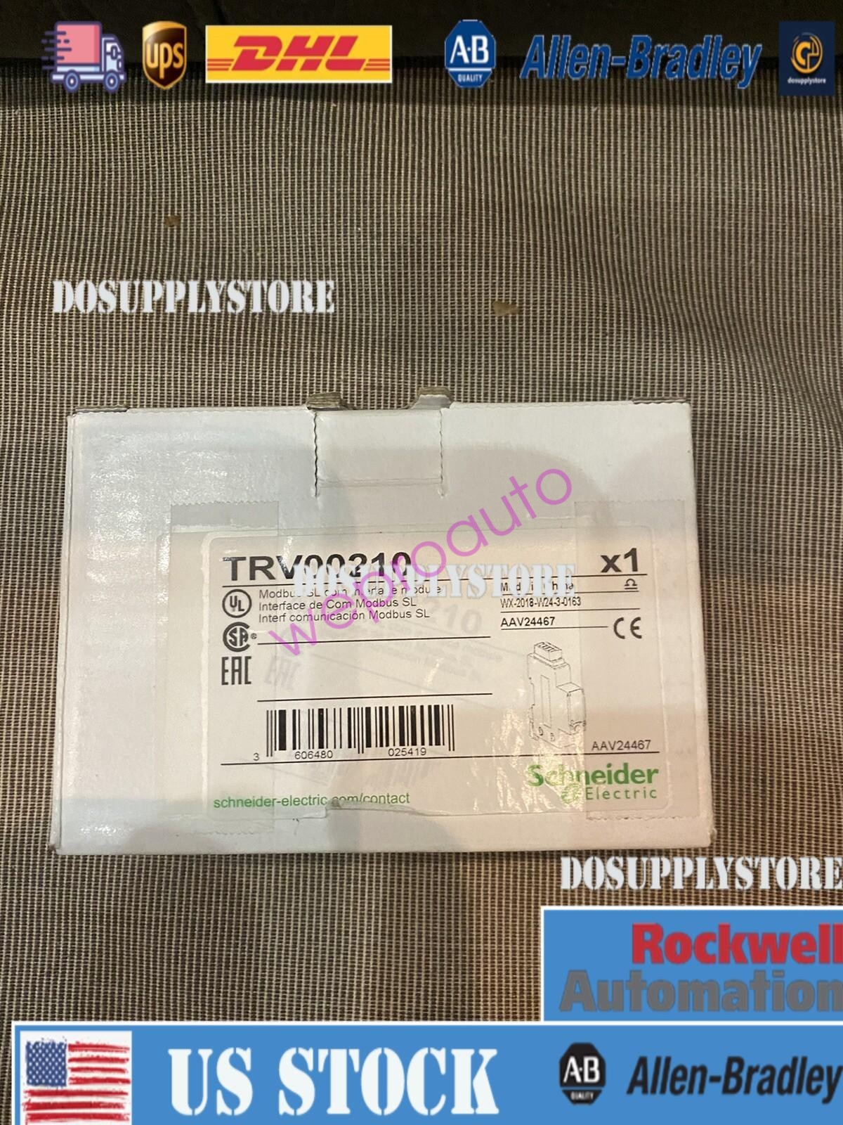 SCHNEIDER TRV00210 MODBUS SL COMMUNICATION INTERFACE MODULE NEW US Free TAX