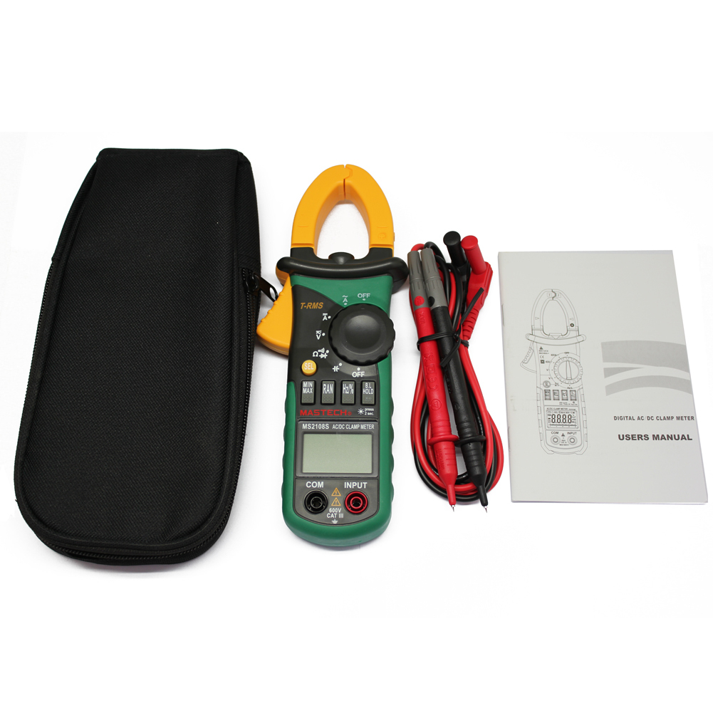 New MS2108S 6600 TRUE RMS AC DC CURRENT Clamp Meter CURRENT DIGITAL METER