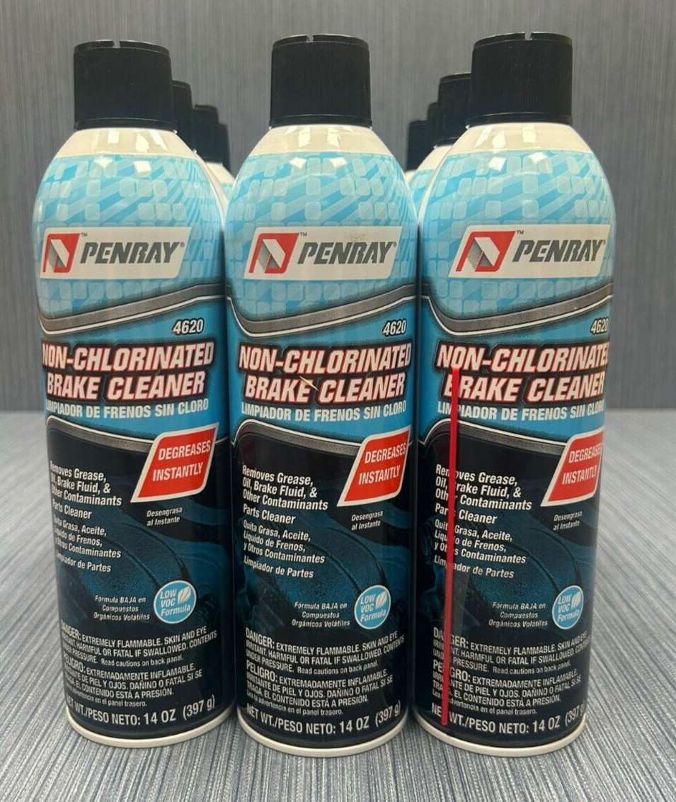 Penray 4620 Non Chlorinated brake cleaner 14oz 12 Pack