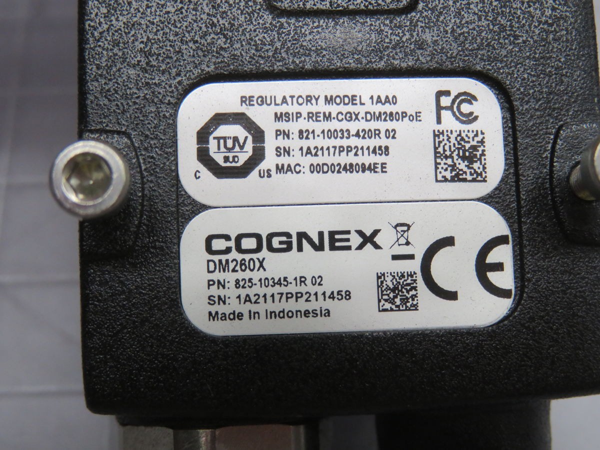 COGNEX DM260X COMPACT BARCODE READER T268091