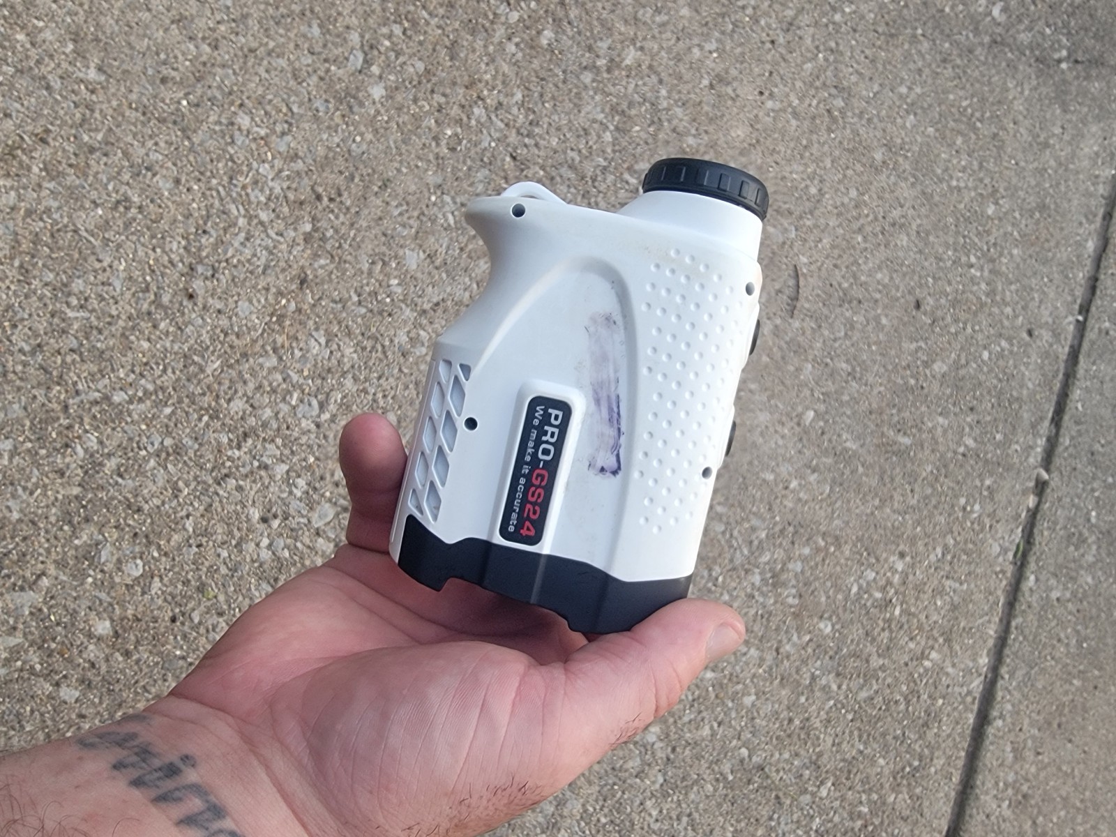 Gogogo Sport Vpro GS24 Laser hunting Golf Rangefinder - White