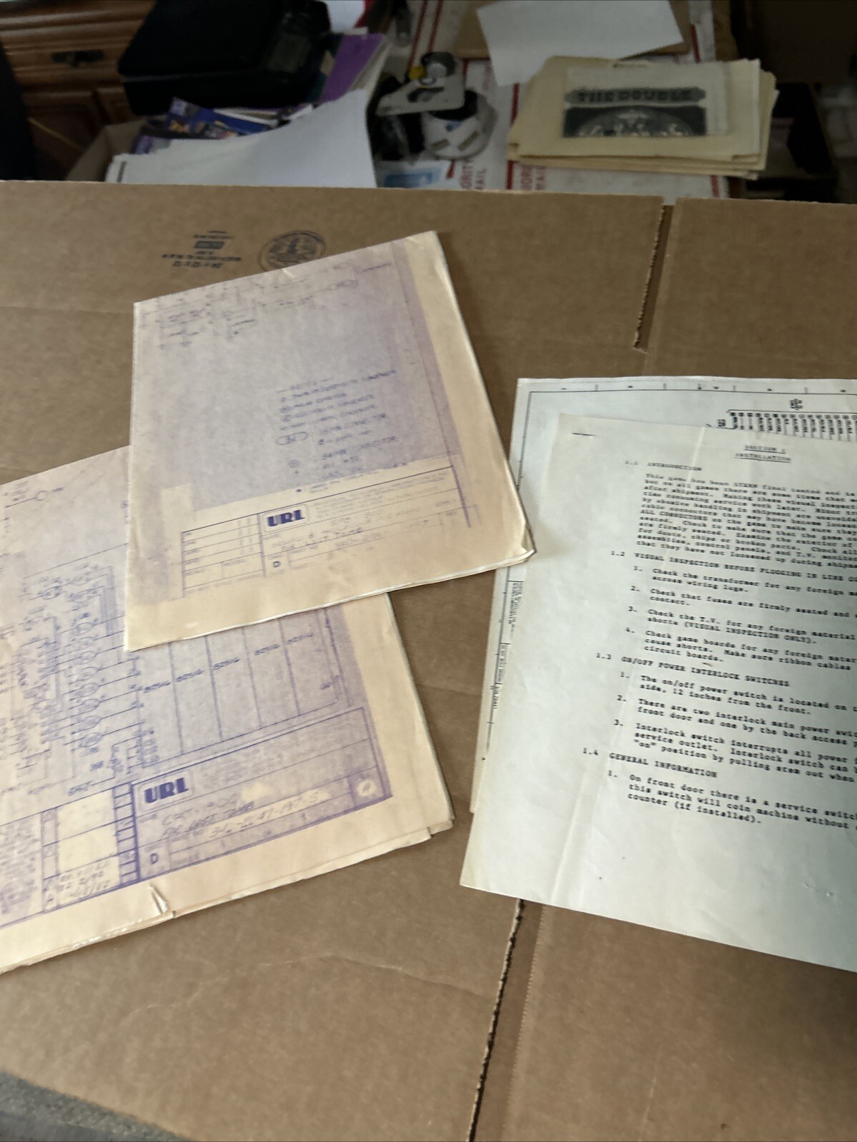 original Lost Tomb Stern video game  arcade   game manual