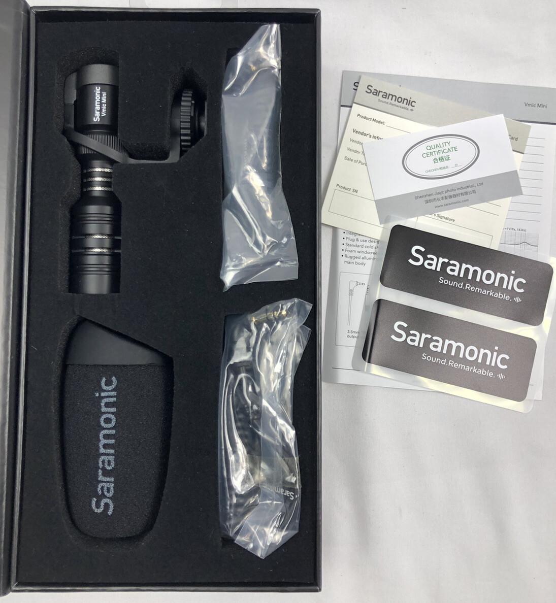 Saramonic Vmic Mini Ultra-compact Camera-Mount Shotgun Microphone