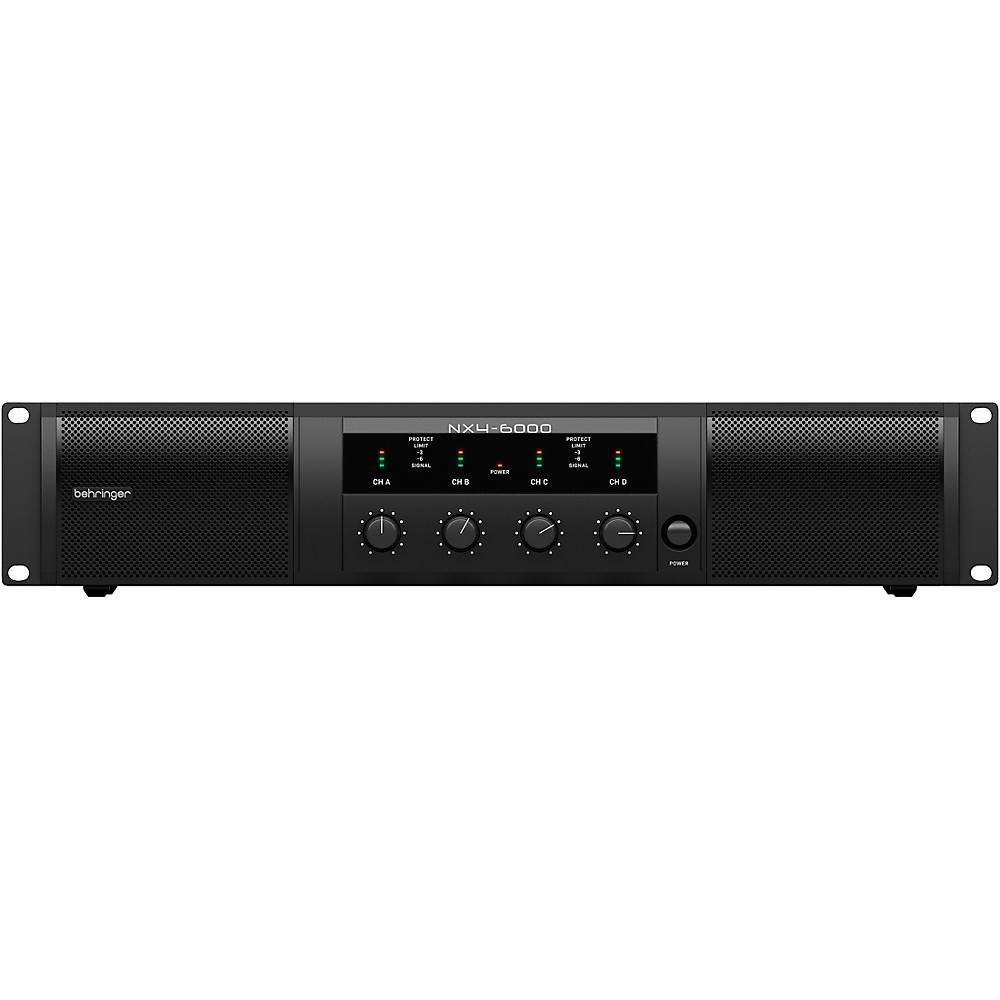 Behringer NX4-6000 6,000W 4-Channel Power Amplifier