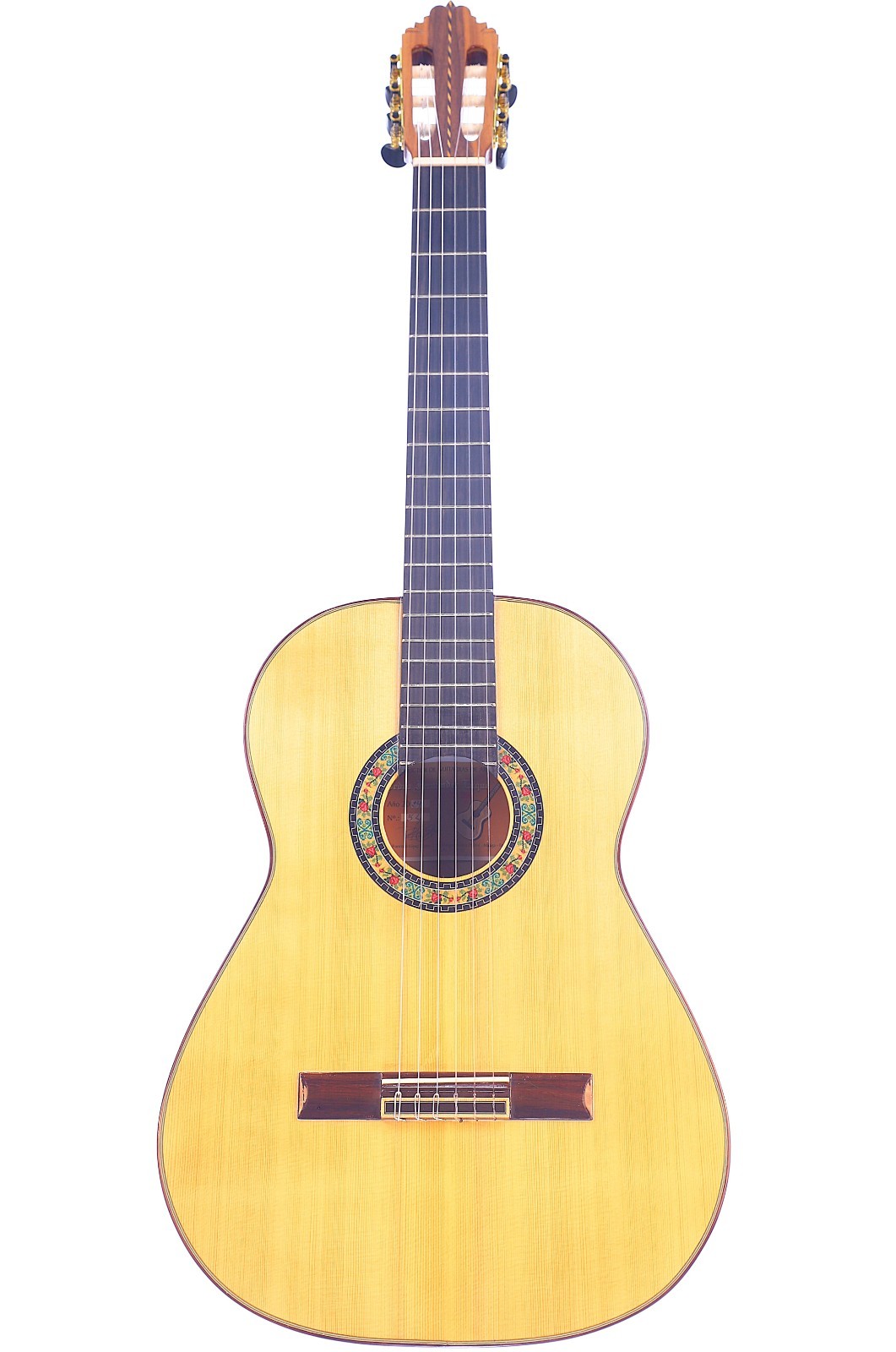 Pedro Fernández Luque 2024 Negra Flamenco Guitar from Malaga - check video!