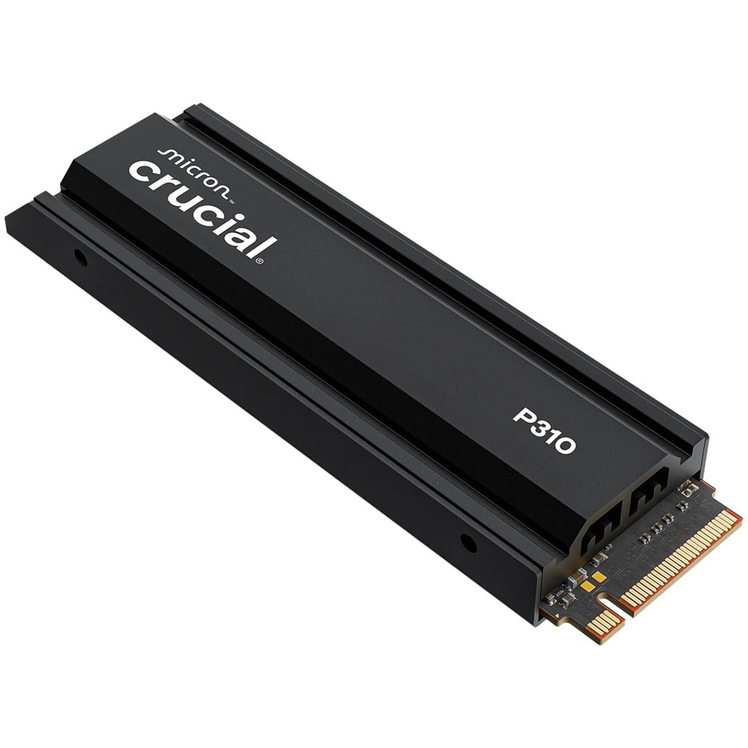 Crucial P310 2280 1TB PCIe Gen4 NVMe Gaming PS5 SSD with Heatsink, Up to 7,10...