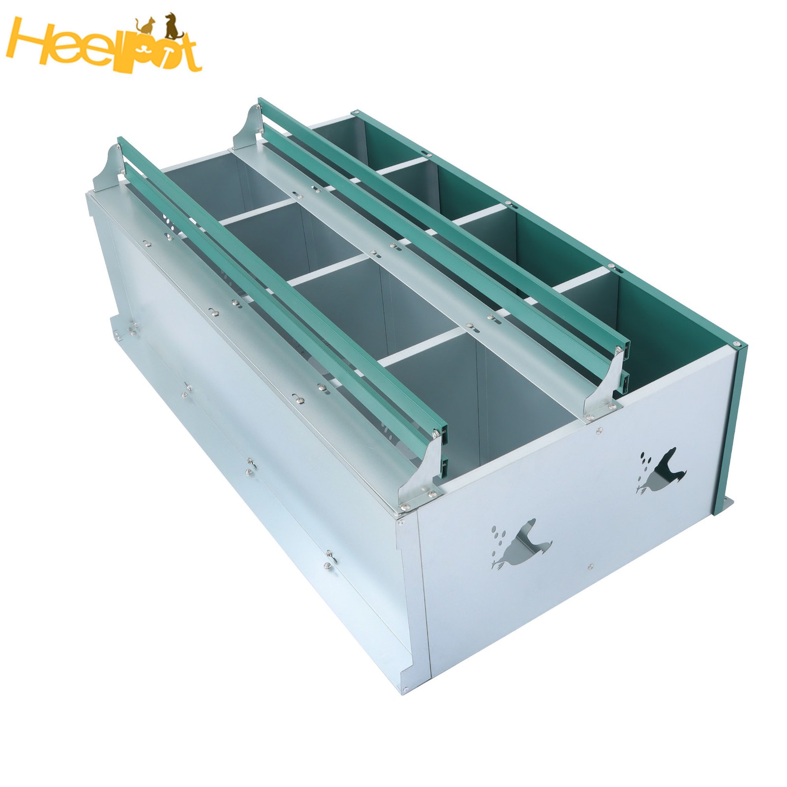 8 Holes Compartments Chickens Egg Laying Box High Quality Materials Nesting Box