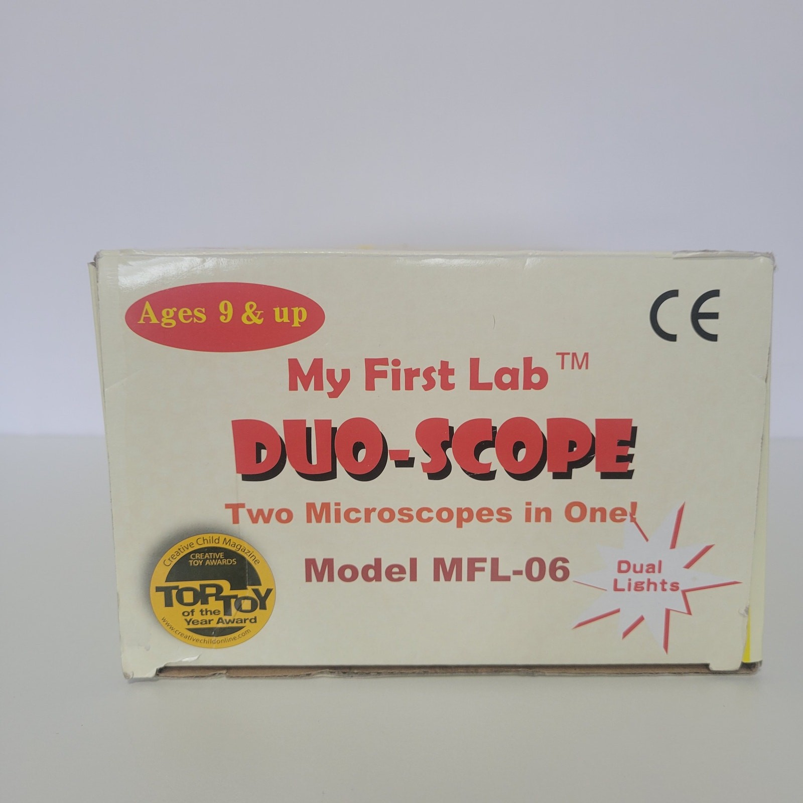 My First Lab MFL-06 Duo-Scope Microscope Two Microscopes in One with Box, Works
