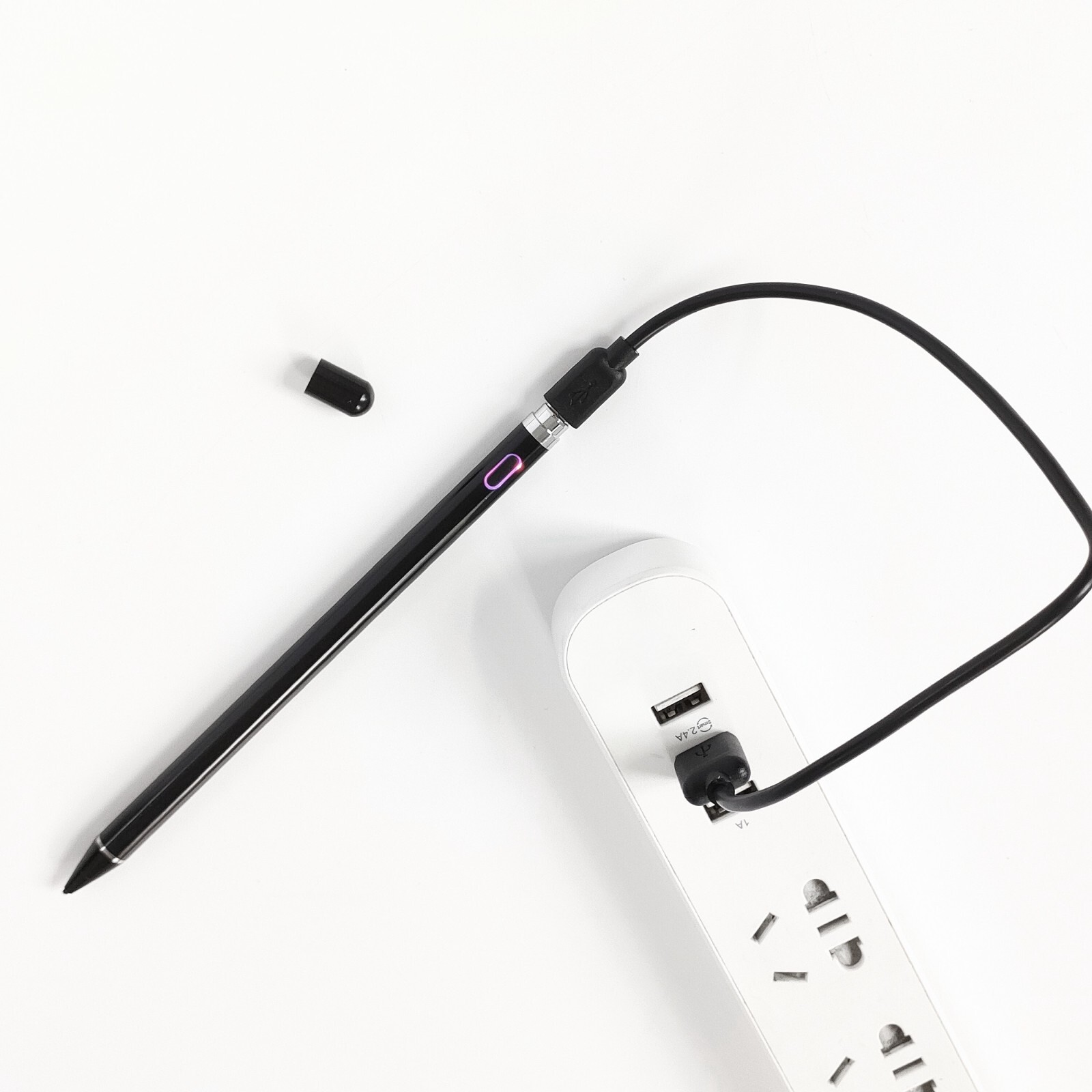 2PACK Black Stylus Pencil for iPad/iPhone/Android Phones Tablets Draw and Write