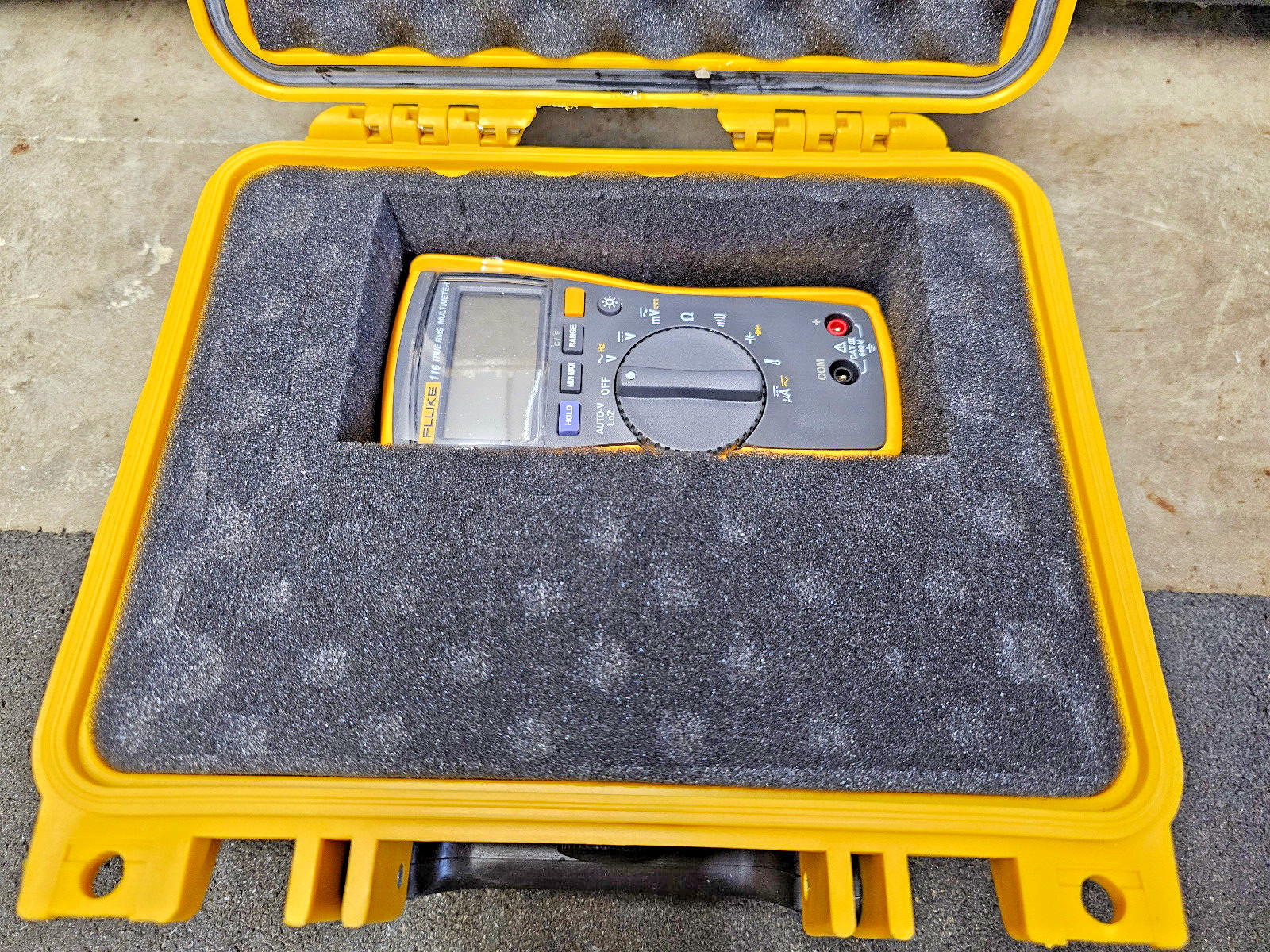 Customizeable Pick Pluck Foam Weatherproof Hard Case for Multimeters