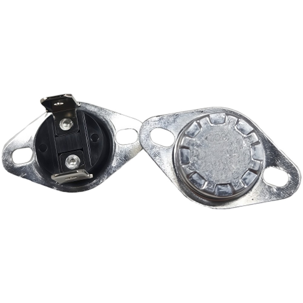 2/4Pc Thermostat 40°C 10A Normally Closed NC Temperature Switch 6.3mm Pin Width