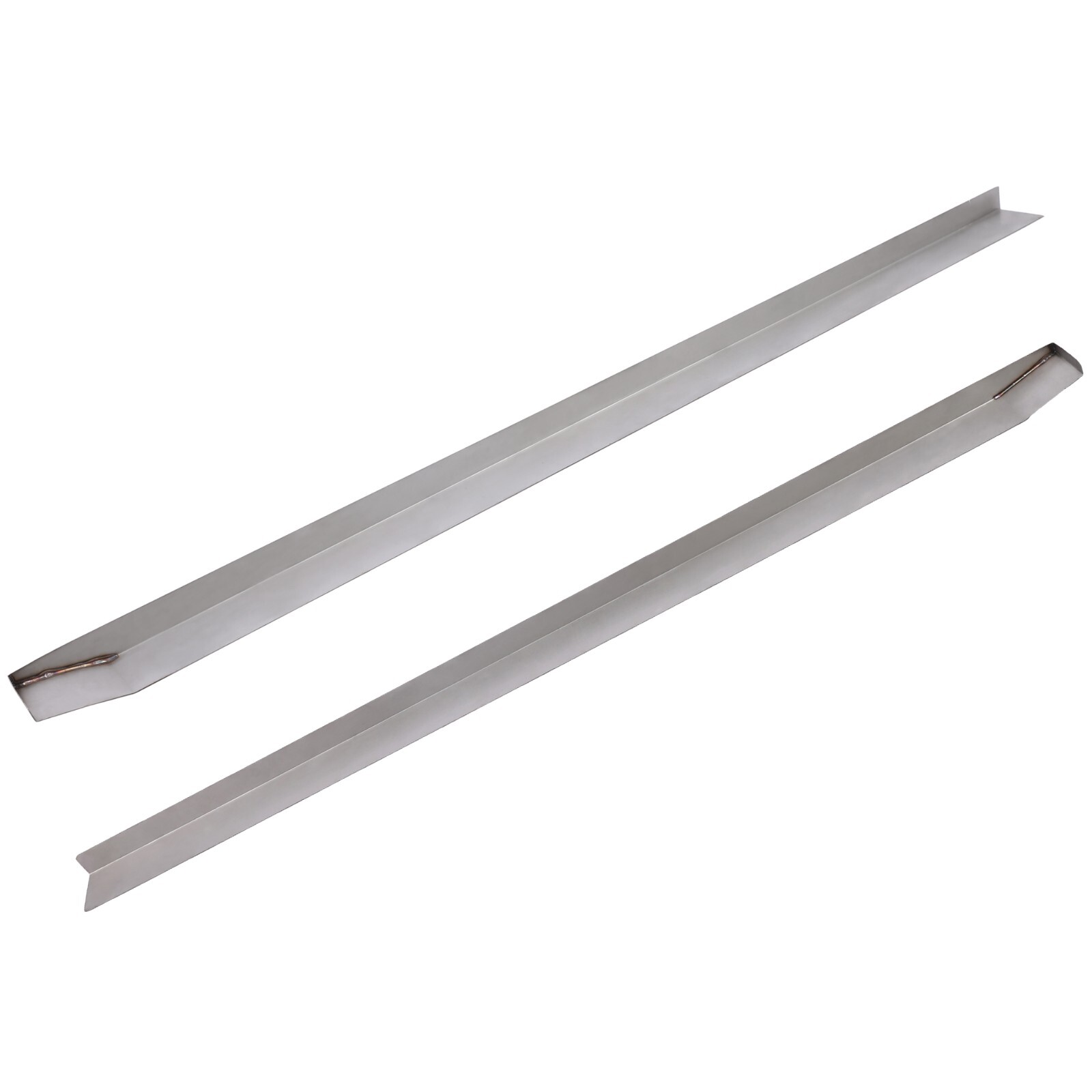 Upgraded RV Slide Out Ski Set, RV Floor Saver Corner Edge Stainless Steel