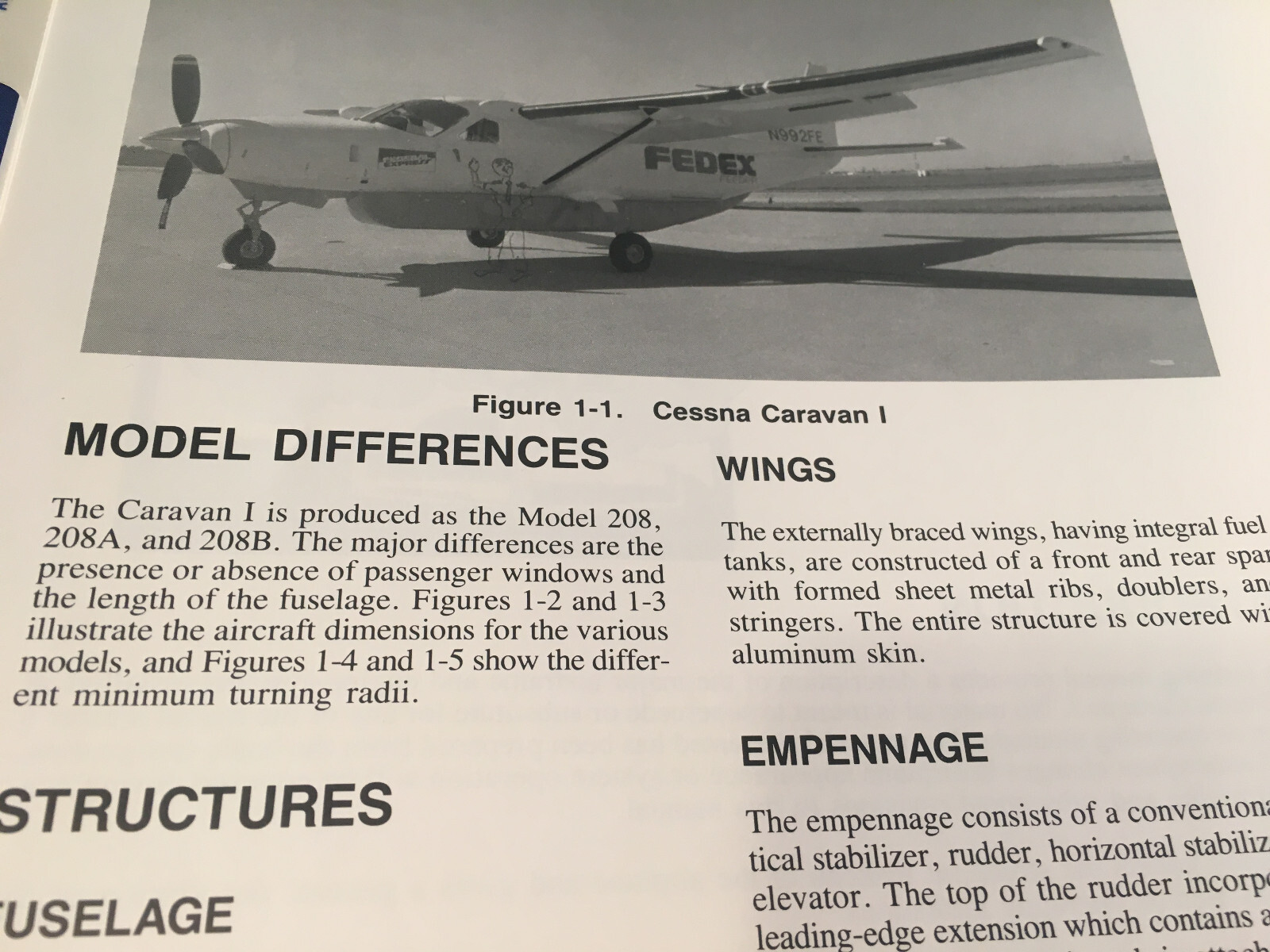 Cessna Caravan I Model 208, 208A & 208B Pilot Training Manual