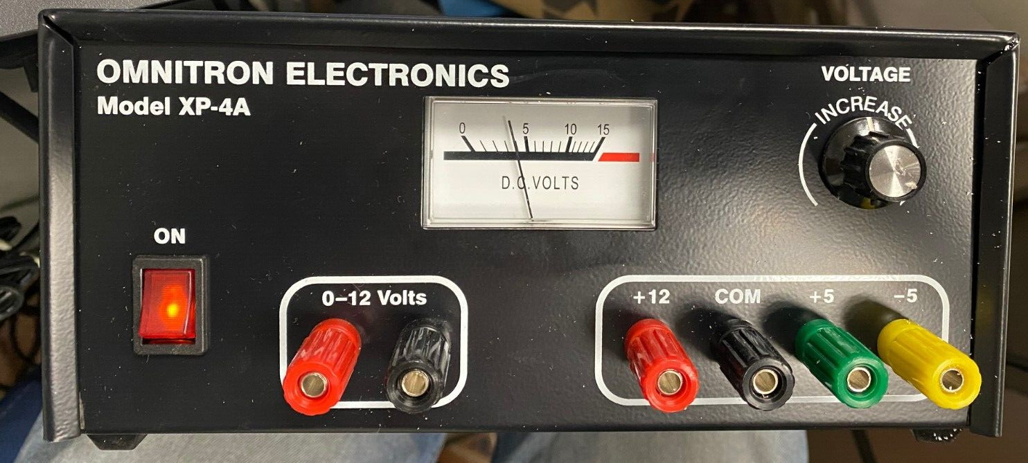 Omnitron Electronics Model XP-4A Dc Power Supply Free Fast Ship