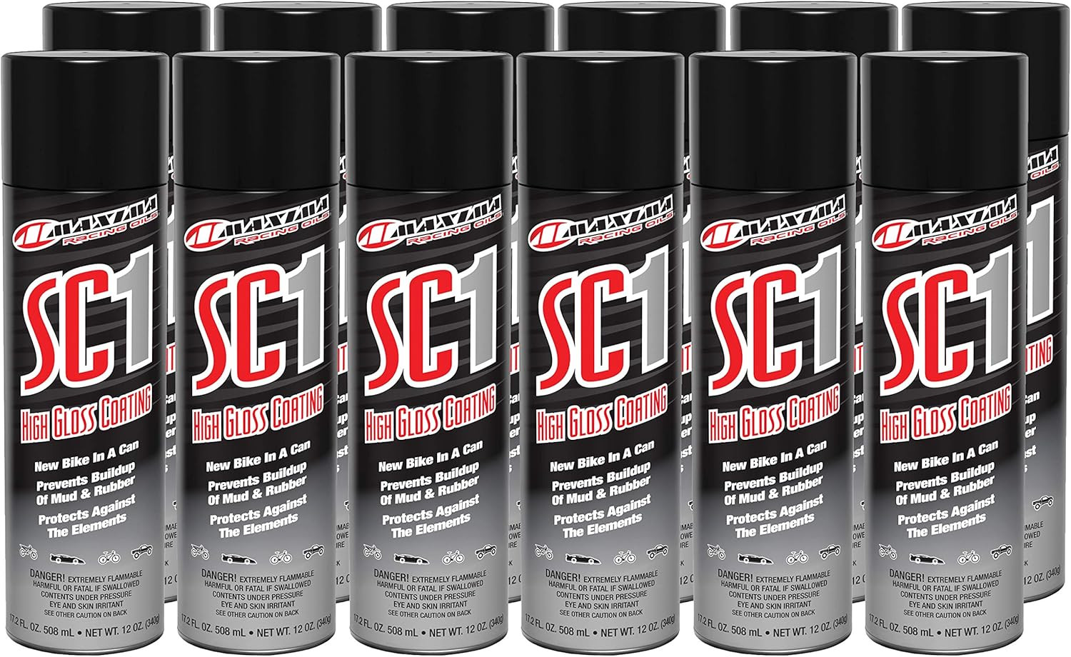 78920-12PK SC1 High Gloss Coating 206.4 FL. OZ. 6096 Ml - NET WT. 144 OZ. (4080G
