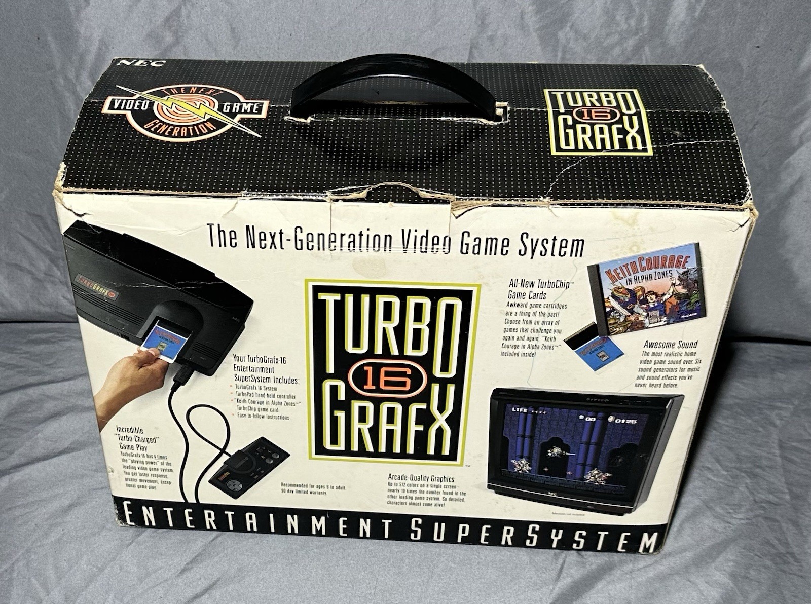 Turbo Grafx 16 Entertainment Supersystem Console NEC