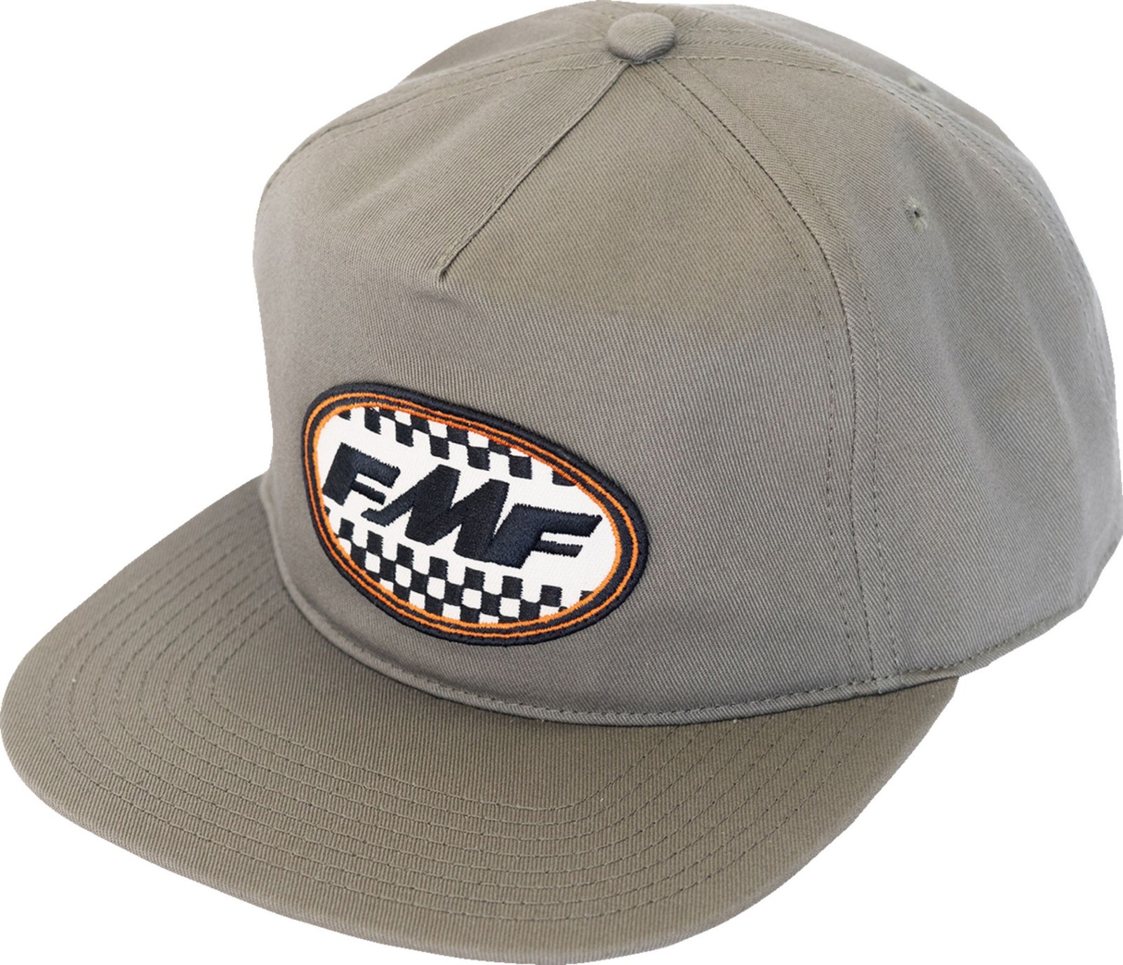 FMF Core Checks Snapback Hat Olive