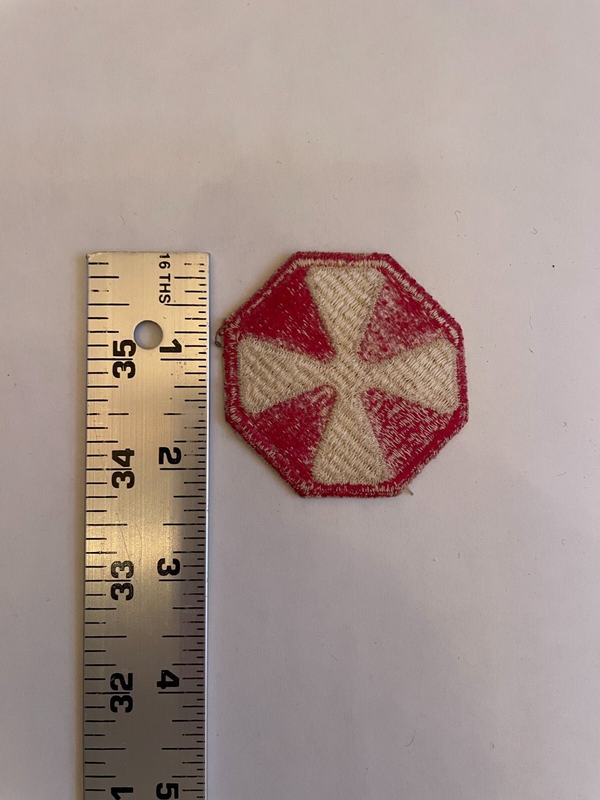 WWII US ARMY 8TH ARMY PATCH Military World War 2