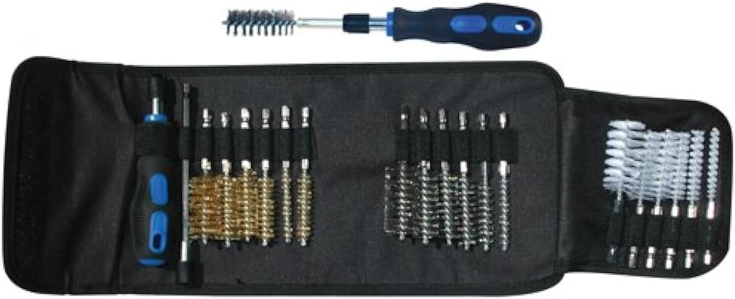 ATD Tools -8320- 20-Piece Twisted Wire Tube Brush Set