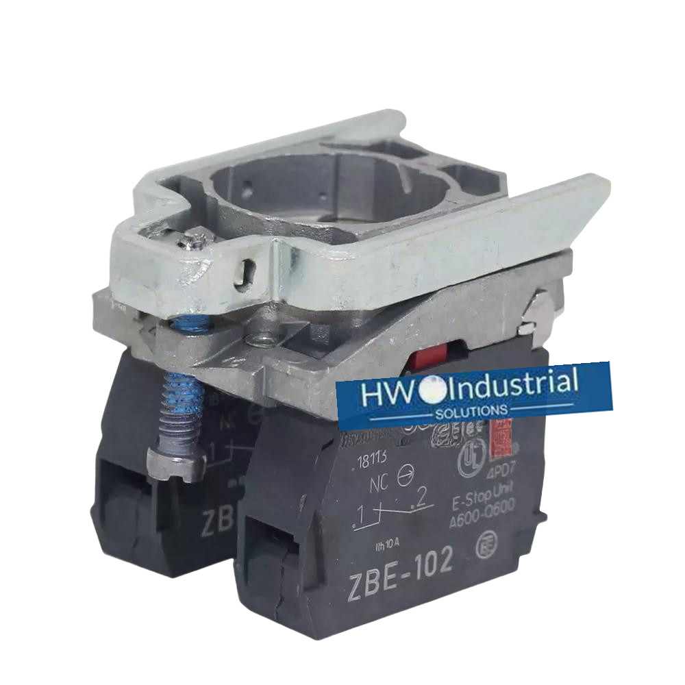 1/Piece New XB4 Series Button Base with Contact Module ZB4BZ104 ZB4-BZ104 2NC