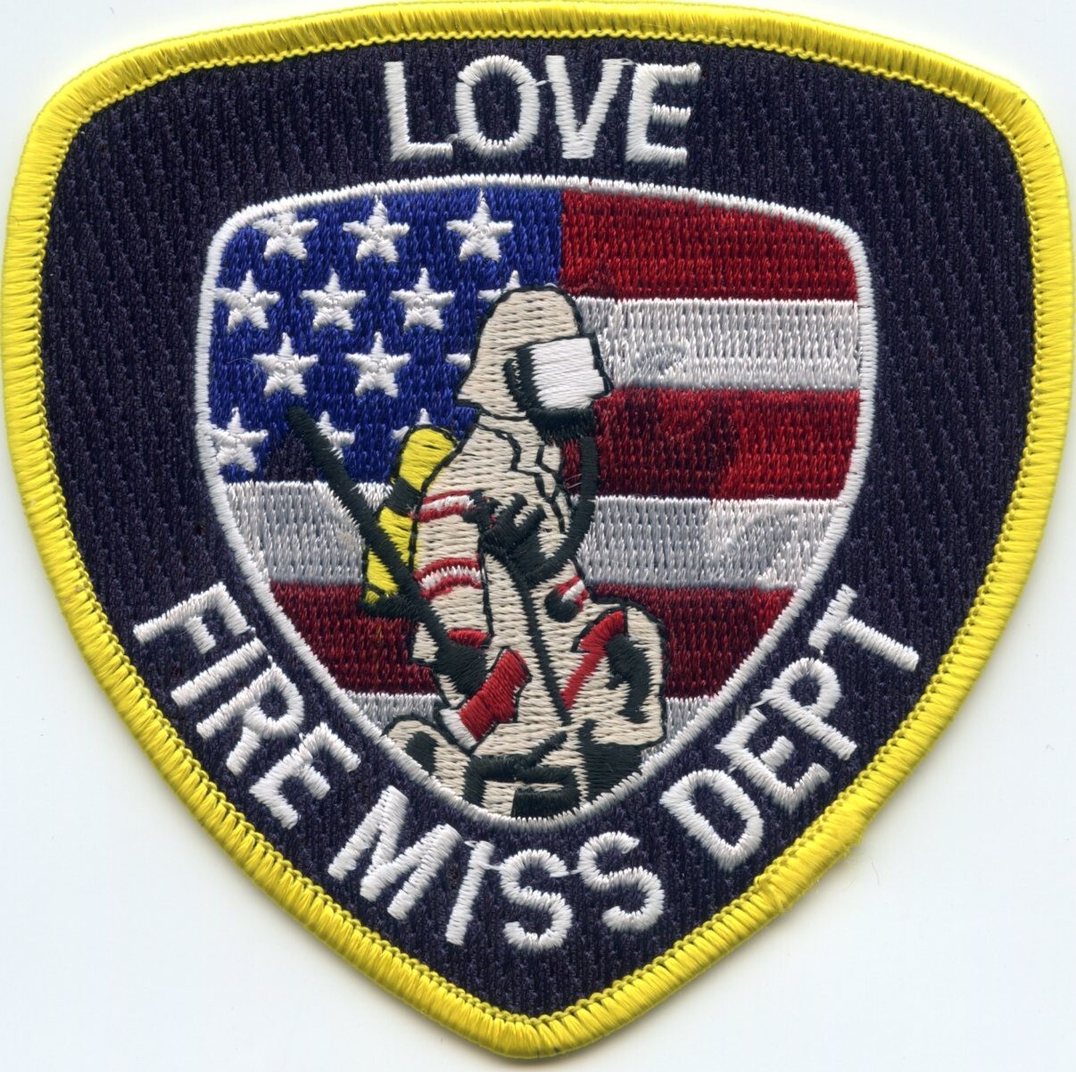 LOVE MISSISSIPPI FIRE PATCH