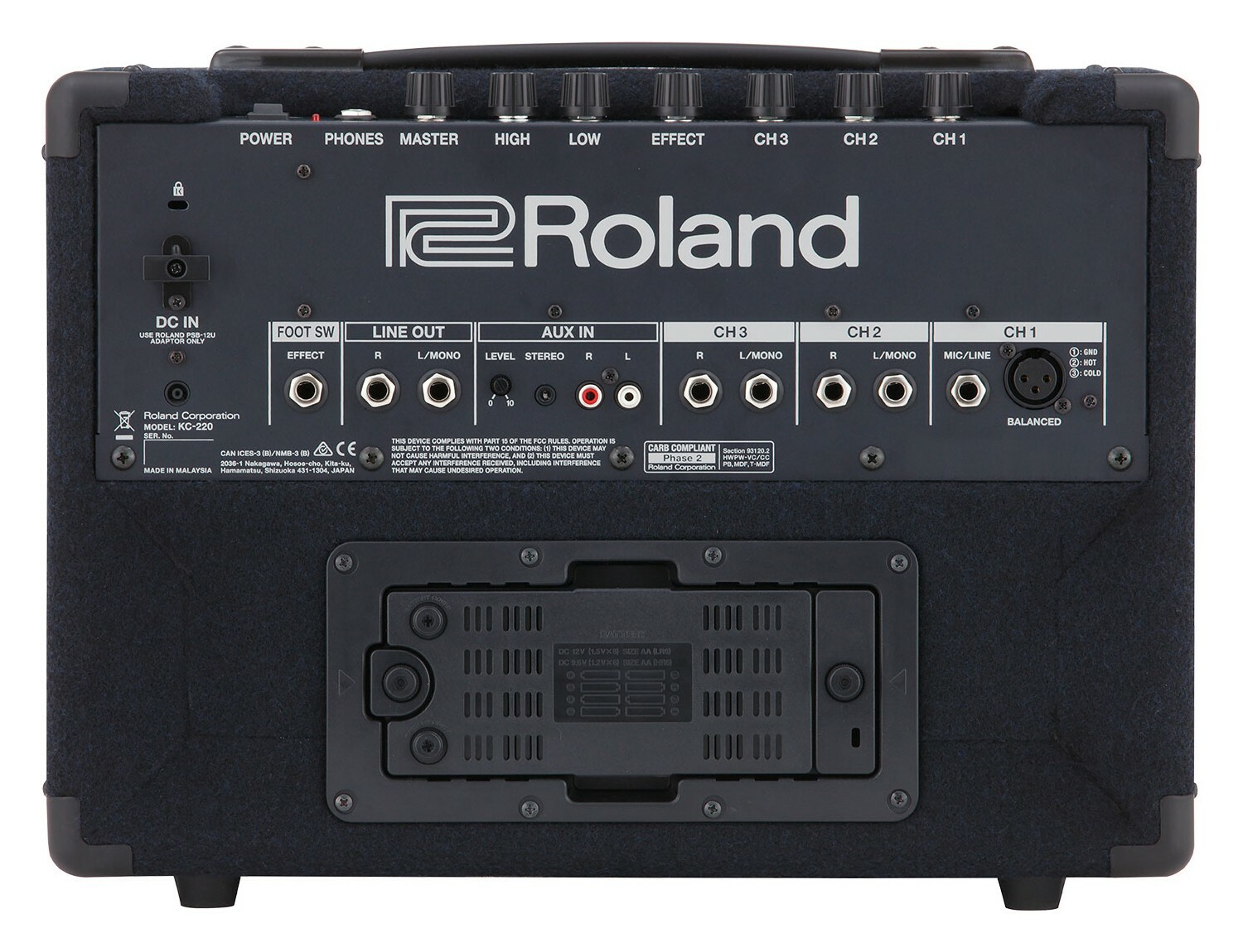 Roland KC-220 Battery Powered Stereo Keyboard Amplifier