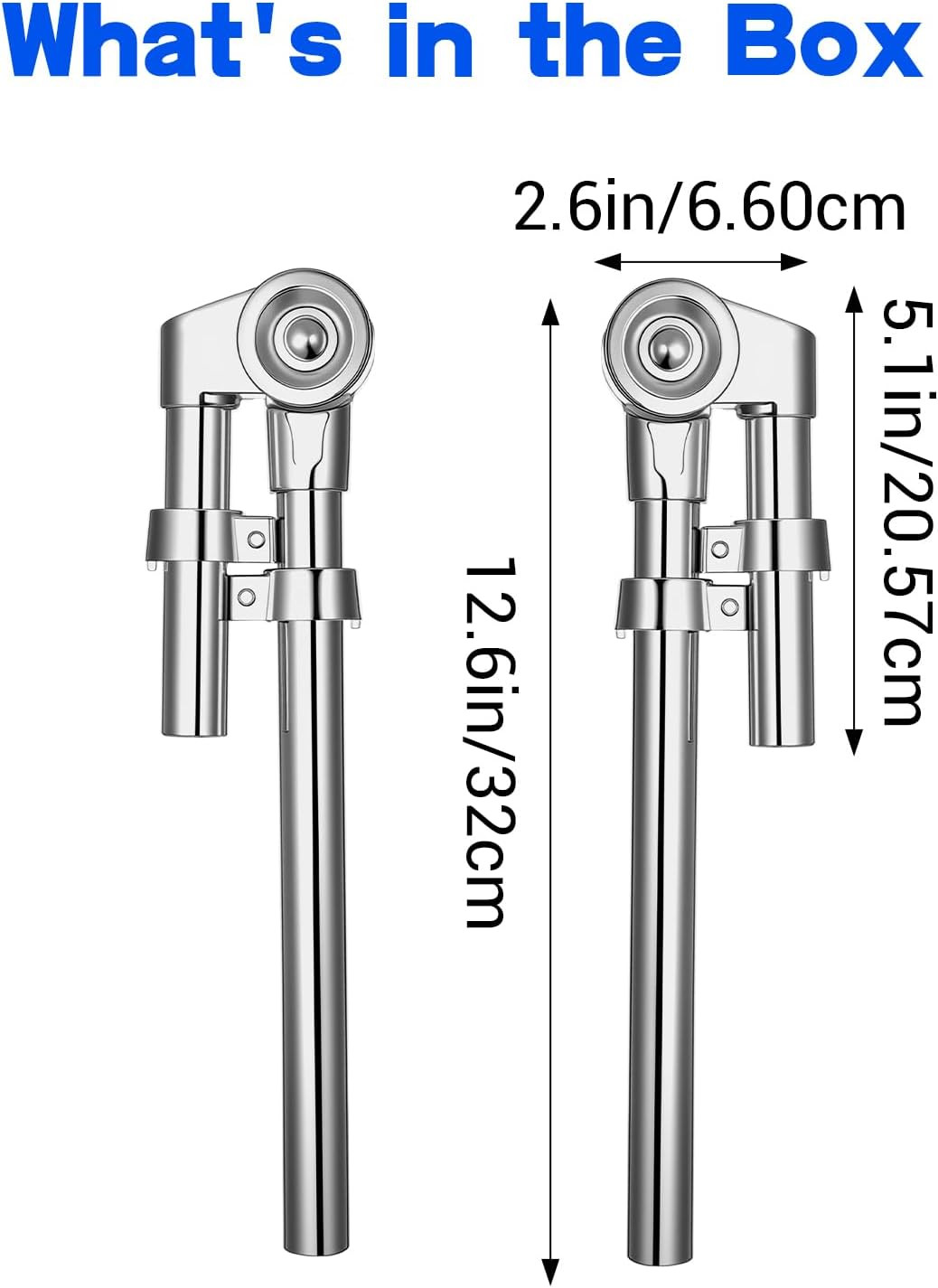 Tom Drum Brackets, 2 PCS Tom Mount Holder Arm, Adjustable Mounting Holder