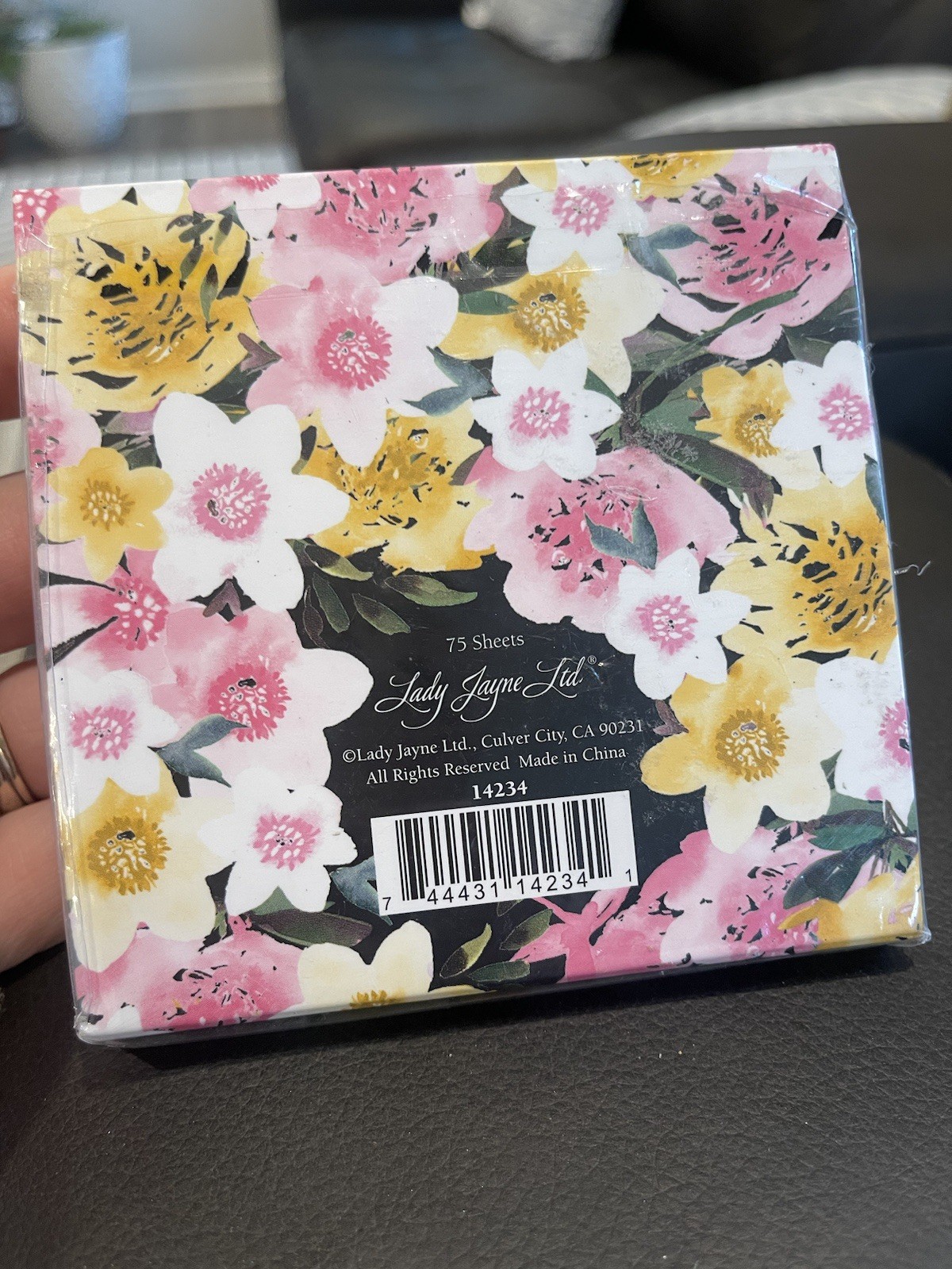 Lady Jayne 75 sheets Queen Bee Notepad and Pen