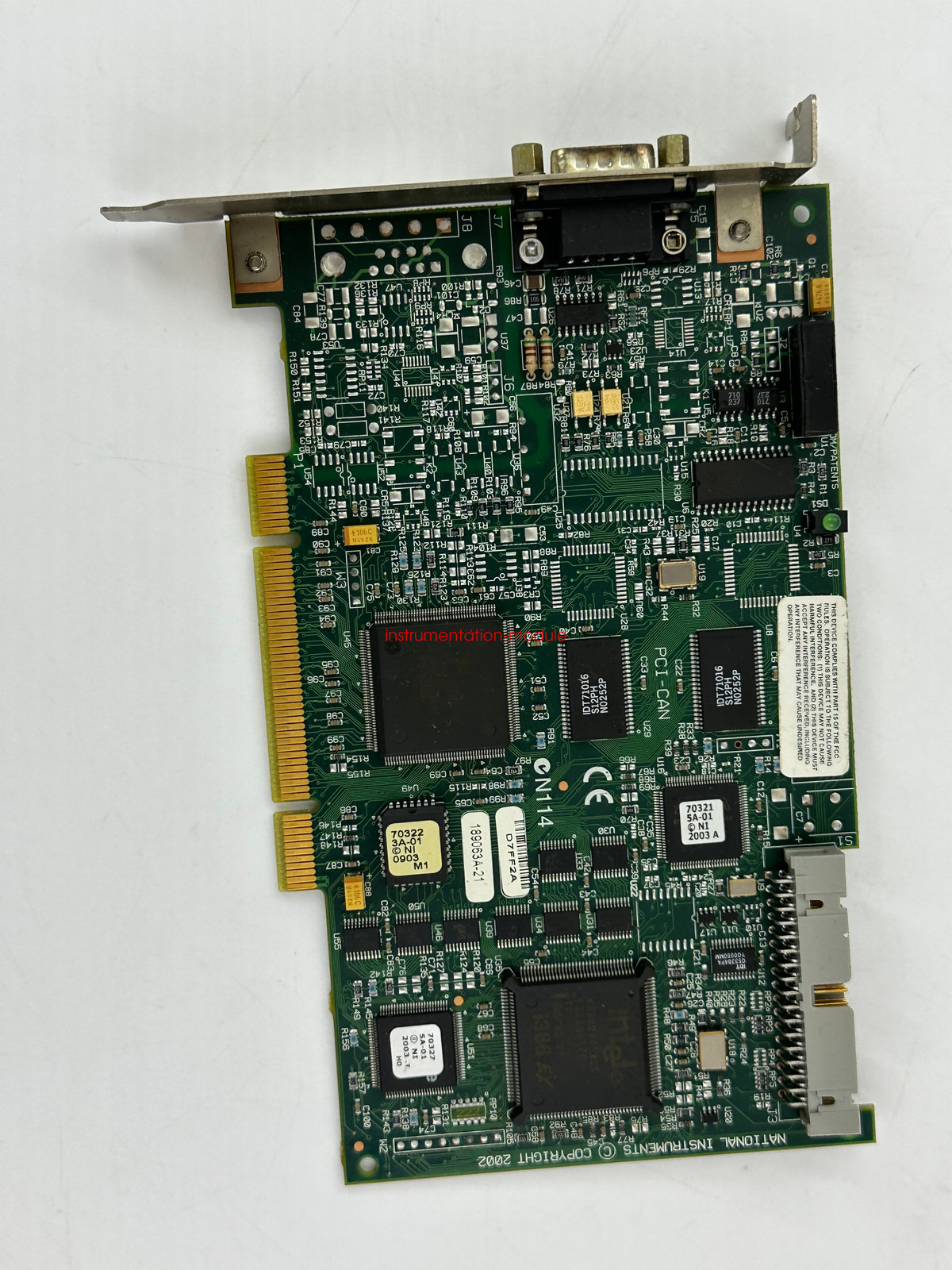 National Instruments PCI-CAN DeviceNet Card 184726E-11 Test passed spot