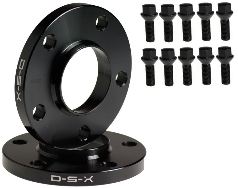 25mm Wheel Spacers 5x112 PAIR + BOLTS for BMW X5 X7 X3 X1 i3 i8 F45 F46 G20 G30