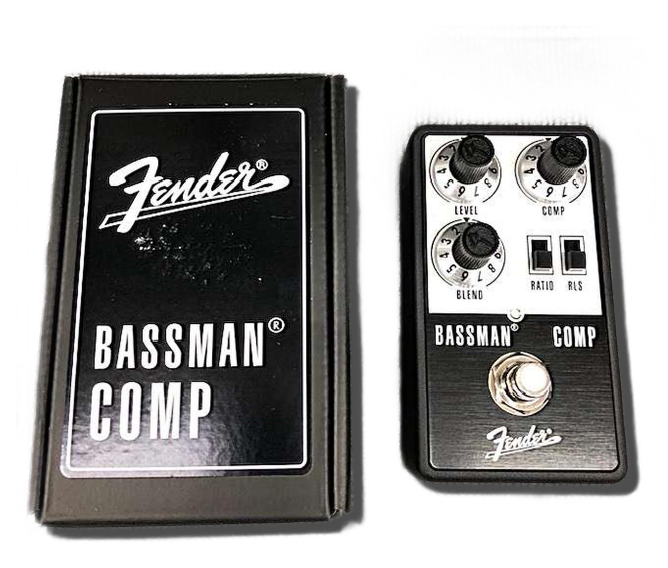 Fender Bassman Compressor Effects Pedal Tested & Works 3755