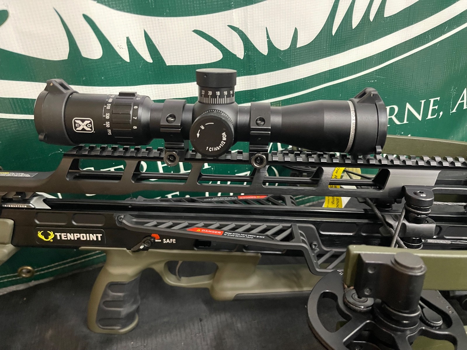 TenPoint TX Ultra 29.5 Rail-Less ACUSLIDE Maxx Moss Green Authorized Dealer NEW