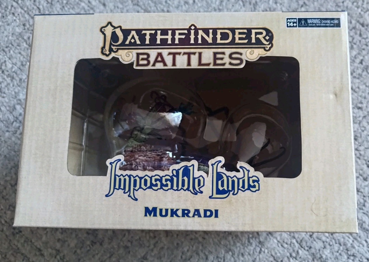 Pathfinder Battles IMPOSSIBLE LANDS Mukradi BRAND NEW Sealed