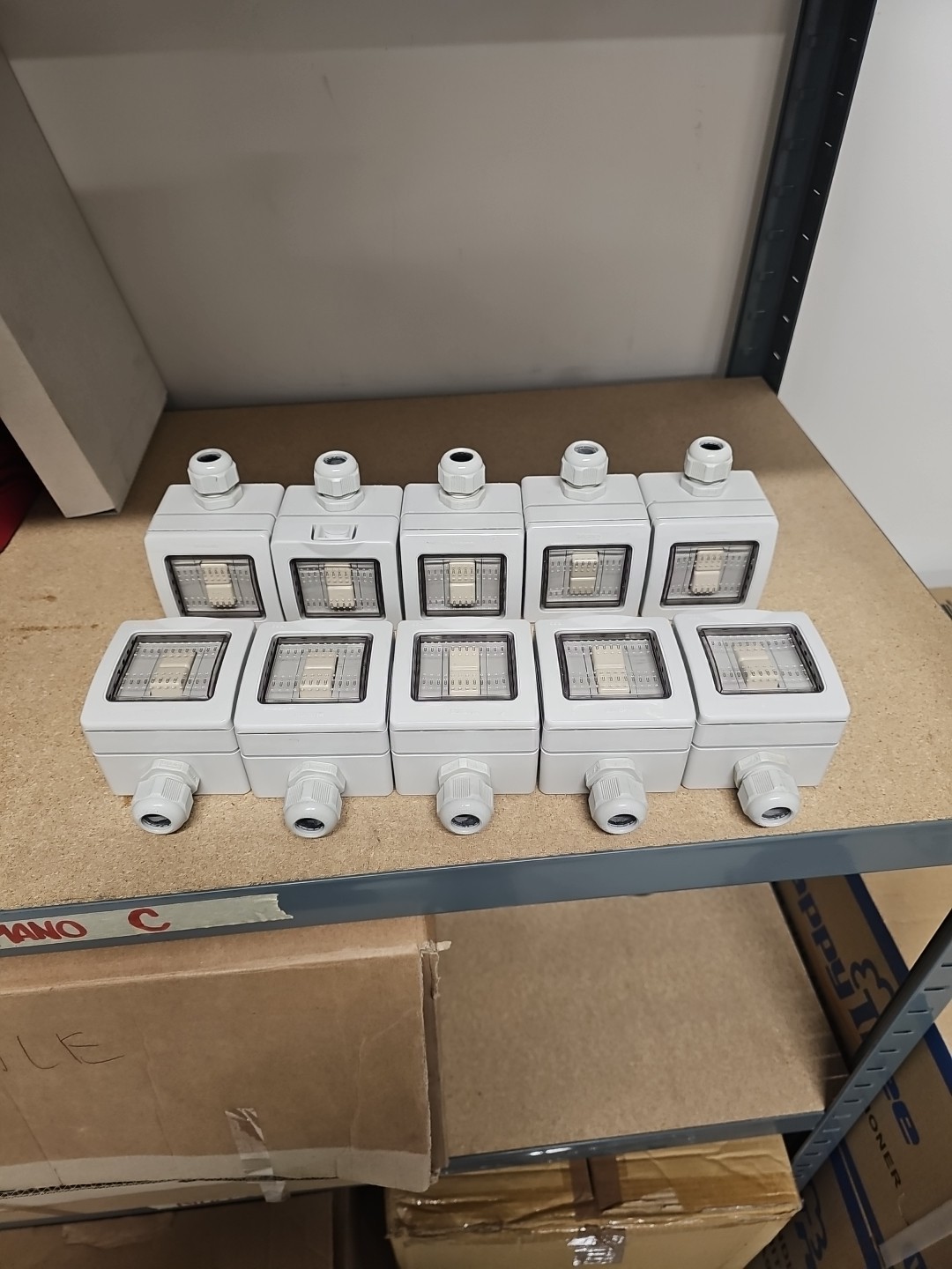 LOT OF 10 IP66 Waterproof Outdoor Waterproof Electric ON/OFF Switch Waterproof