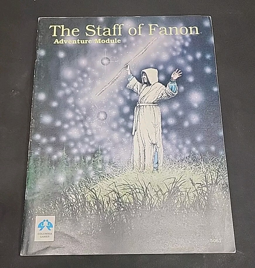 THE STAFF OF FANON 1988 Columbia Games: HarnWorld RPG Module 5061  X1