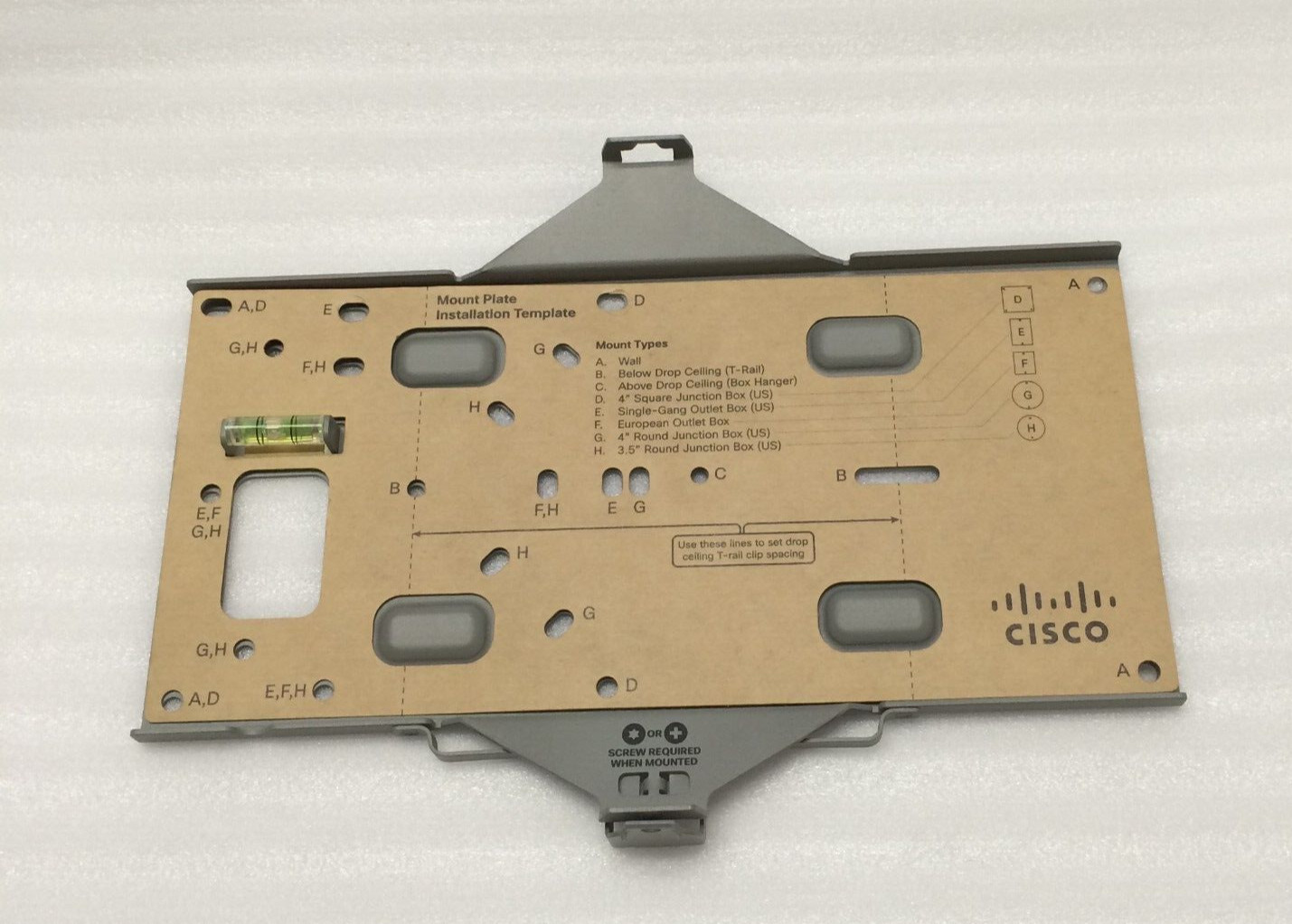 OEM Cisco Meraki Wall Mount/Mounting Bracket for MR34/MR42 Wireless Access Point