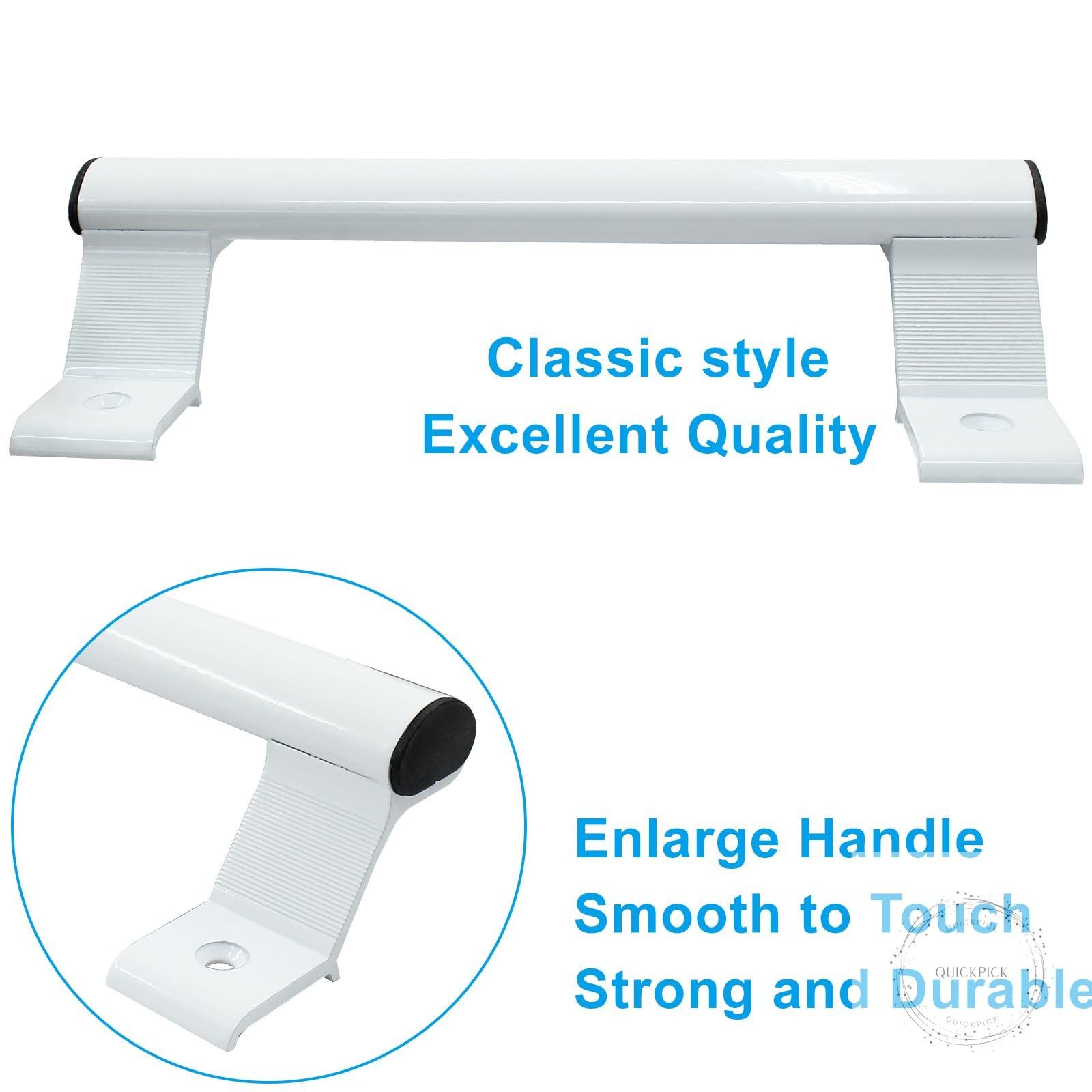 2 Pack Sliding Door Handle - 8 Inch Aluminum Alloy Sliding Glass Door Handles