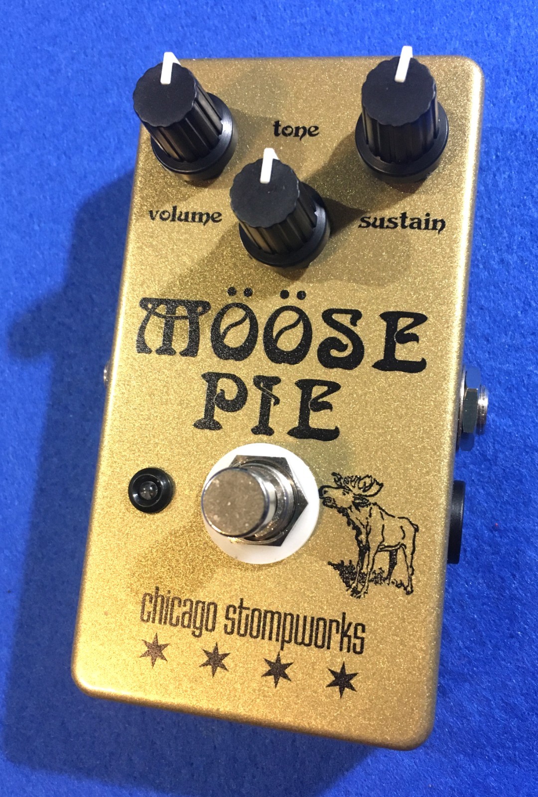 "Moose Pie" MINI! Ram's Big Muff clone 1590b size Chicago Stompworks