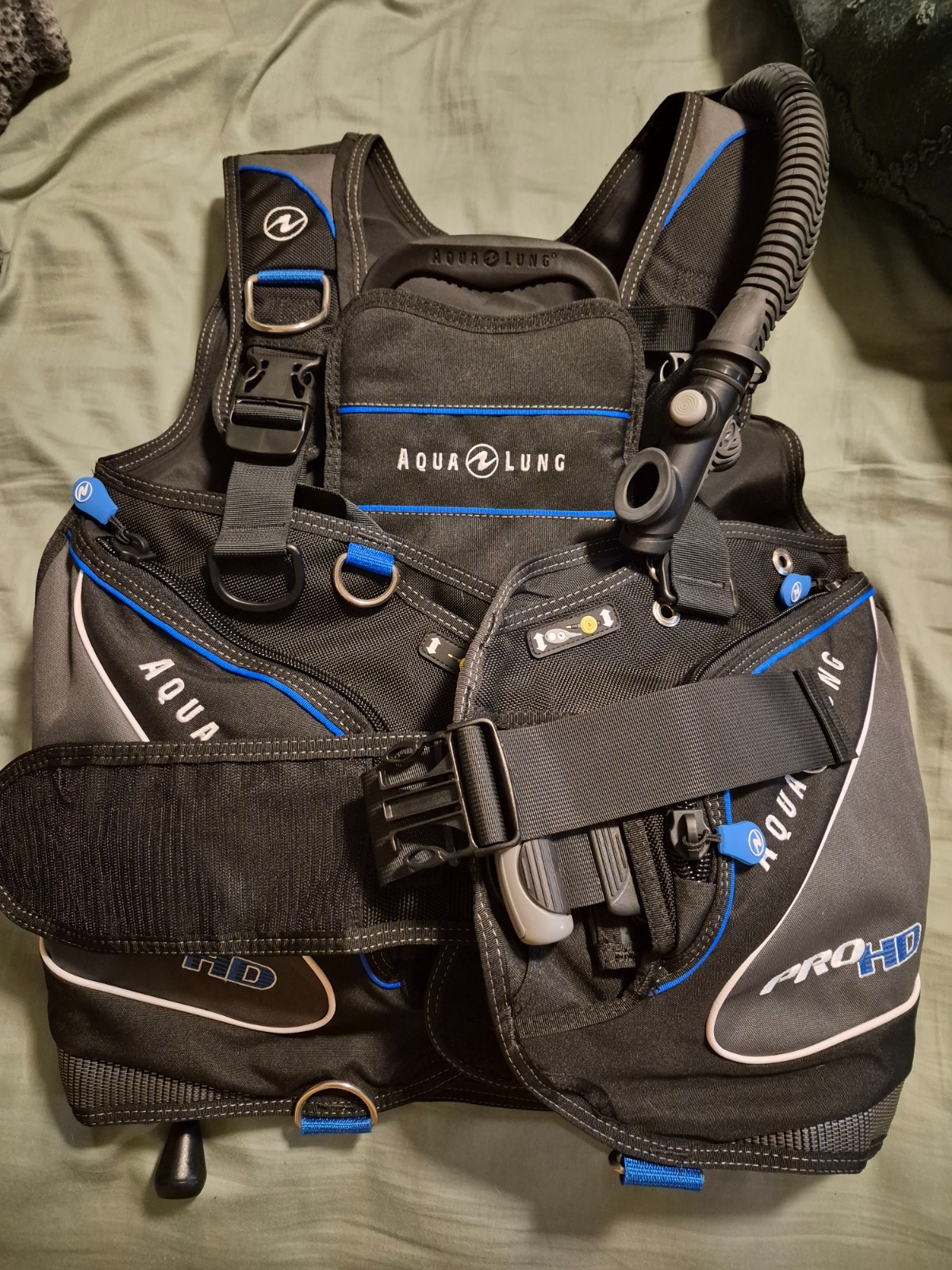 Aqua Lung BCD/ Regulator, octo, computer combo Scuba Gear