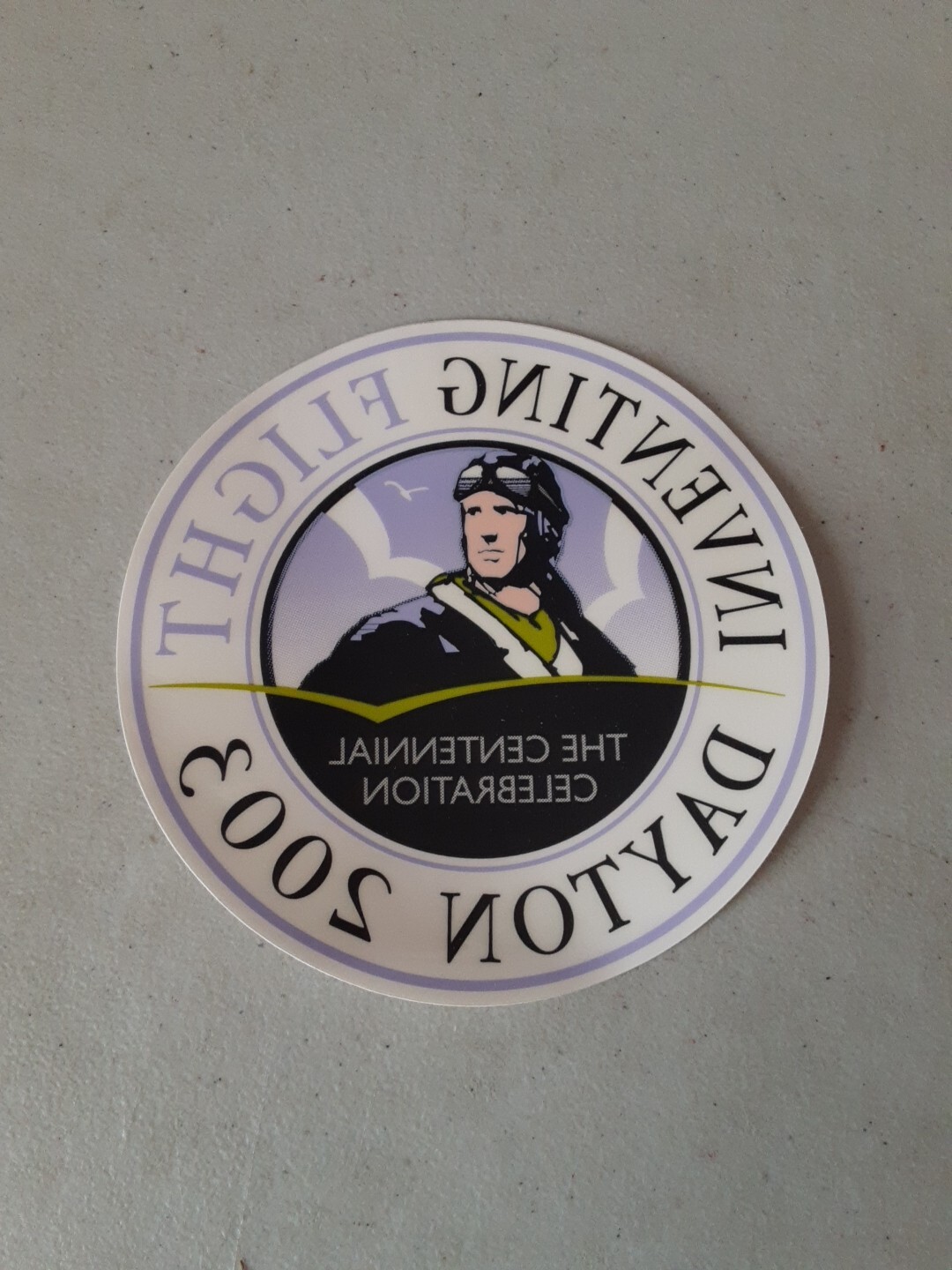 Inventing Flight Dayton 2003 The Centennial Celebration - Window Decal, NEW