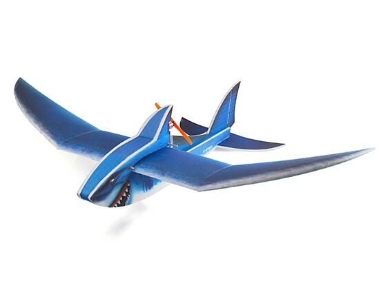 Shark Remote Control Glider Plane EPP 56" Wingspan RC Brand New in the Box Kit