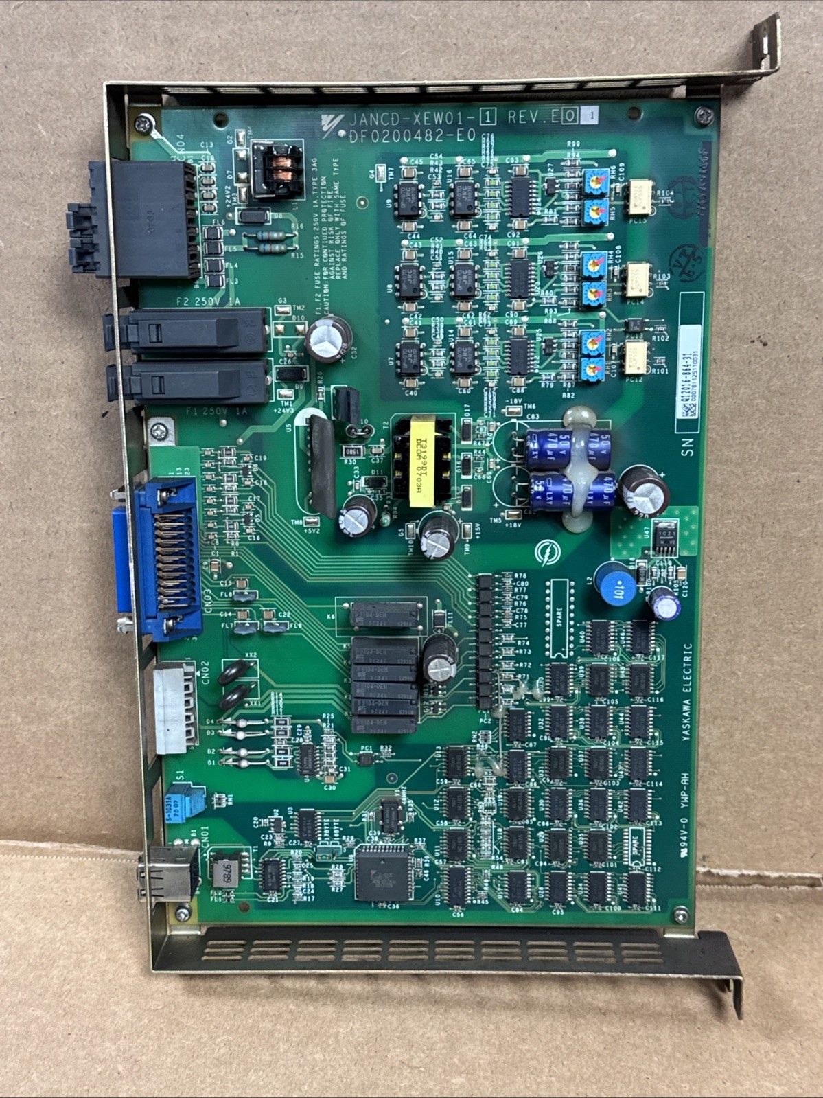 Yaskawa JANCD-XEW01-1 E01 Motoman Servo Module DF0200482-E0 WARRANTY FAST SHIP