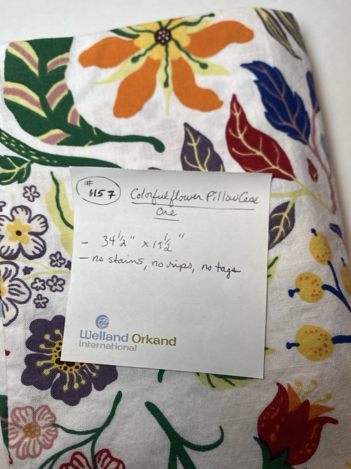 1 Ikea Strandlummer Cotton King Pillowcase 1157