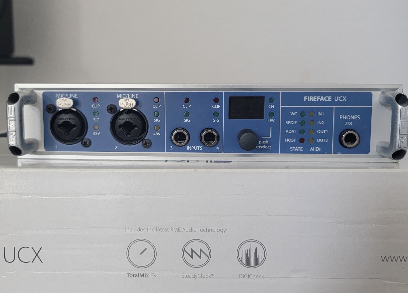 RME Fireface UCX 36-Channel USB FireWire Audio Interface Boxed Tested Excellent