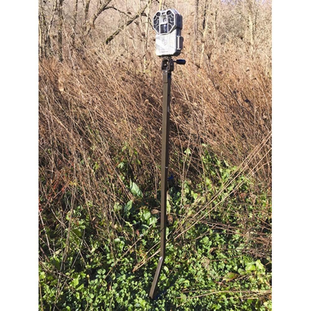 HME Products Ground Trail Camera Mount Olive, 35x7x2