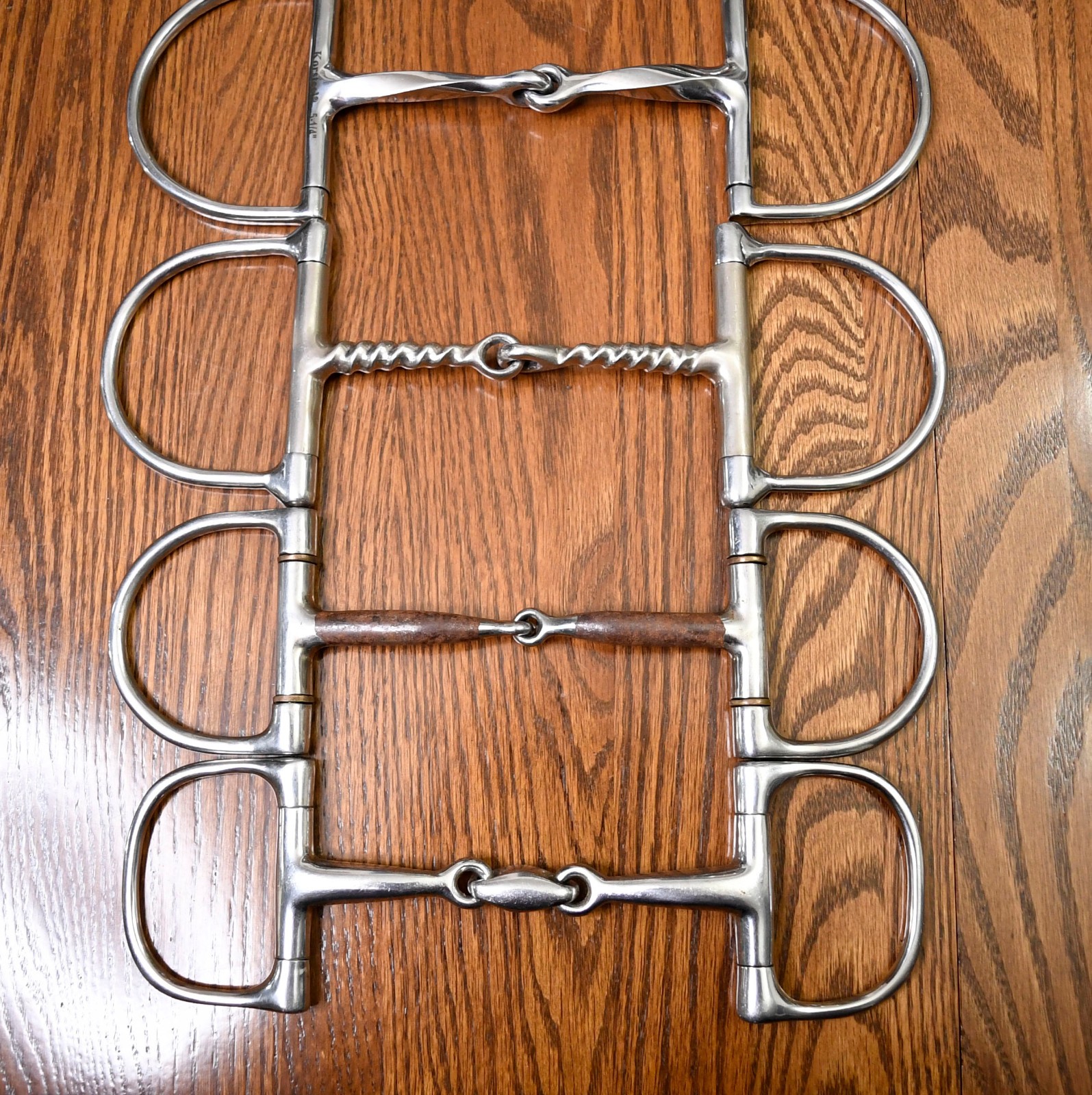 Lot of 6 D Dee ring bits